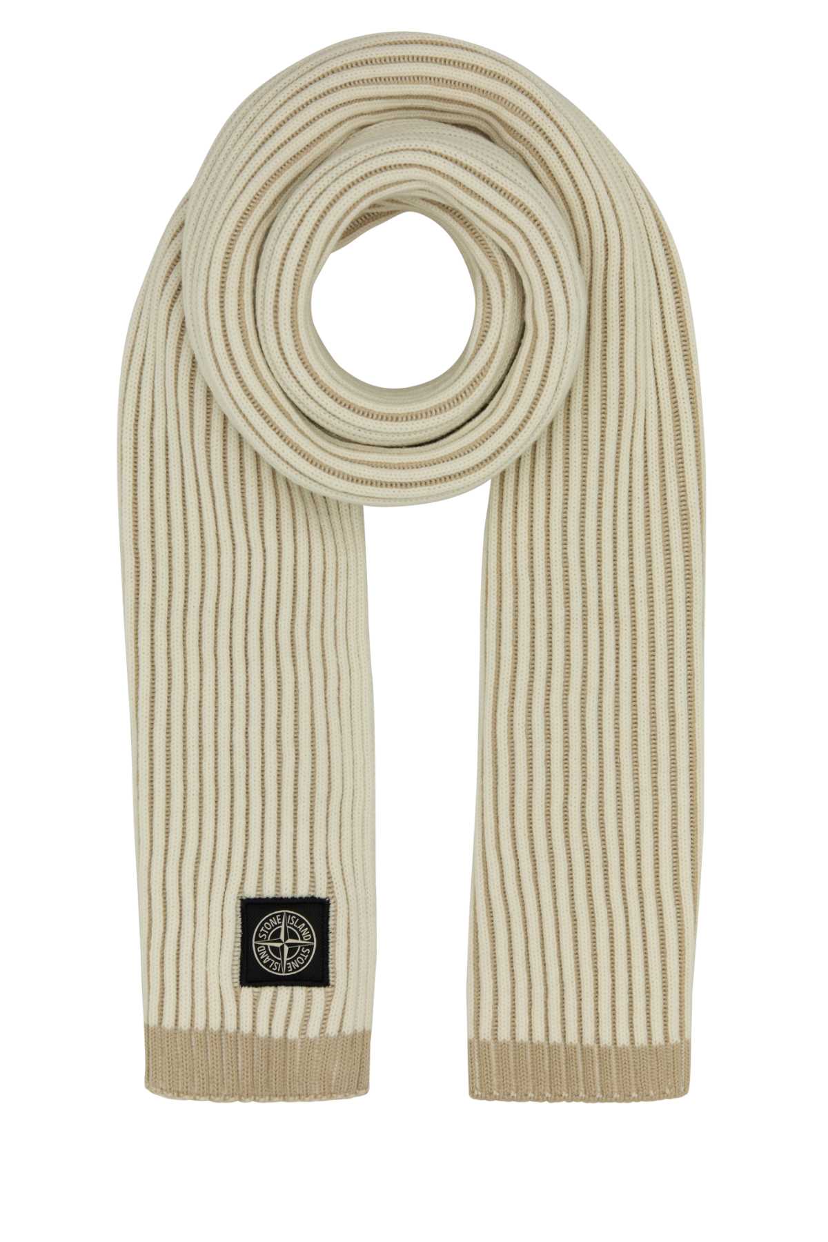 Two tone wool scarf 8115N06C5V0099 (STONE ISLAND / スカーフ・マフラー ) | STONE ISLAND (ストーンアイランド)