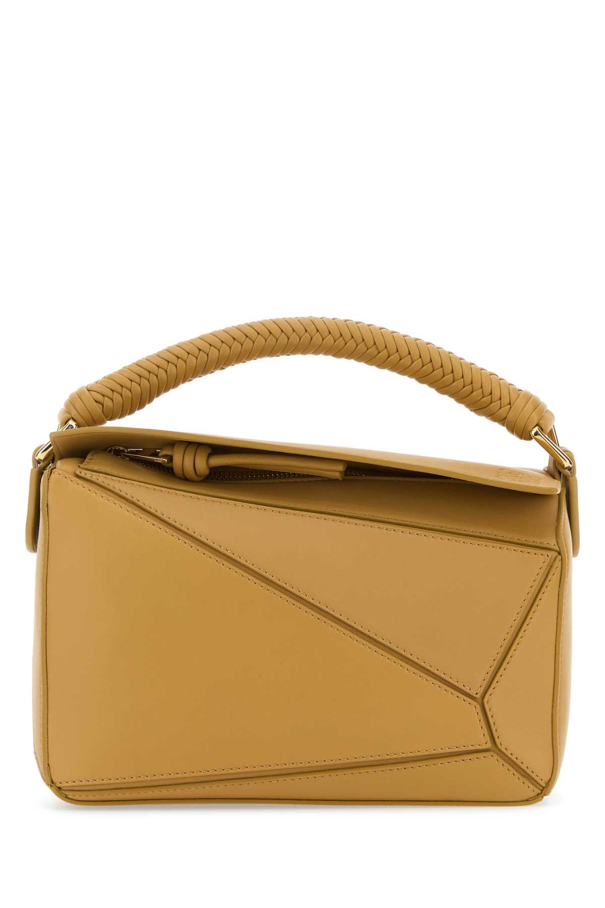 Beige leather small Puzzle handbag A510S21XAESAHARA (LOEWE / ハンドバッグ・ショルダーバッグ ) | LOEWE (ロエベ)