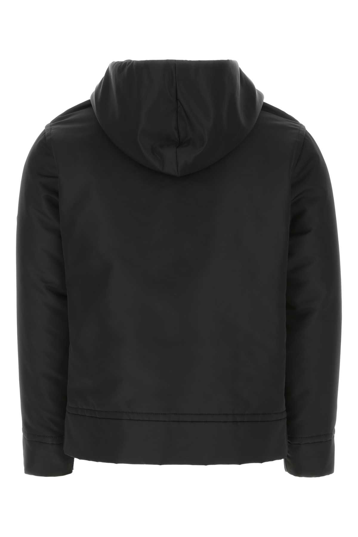 Black nylon sweatshirt 1V0CJI267TV0NO (Valentino Garavani / スウェット・フーディー ) | Valentino Garavani (ヴァレンティノ)(1)