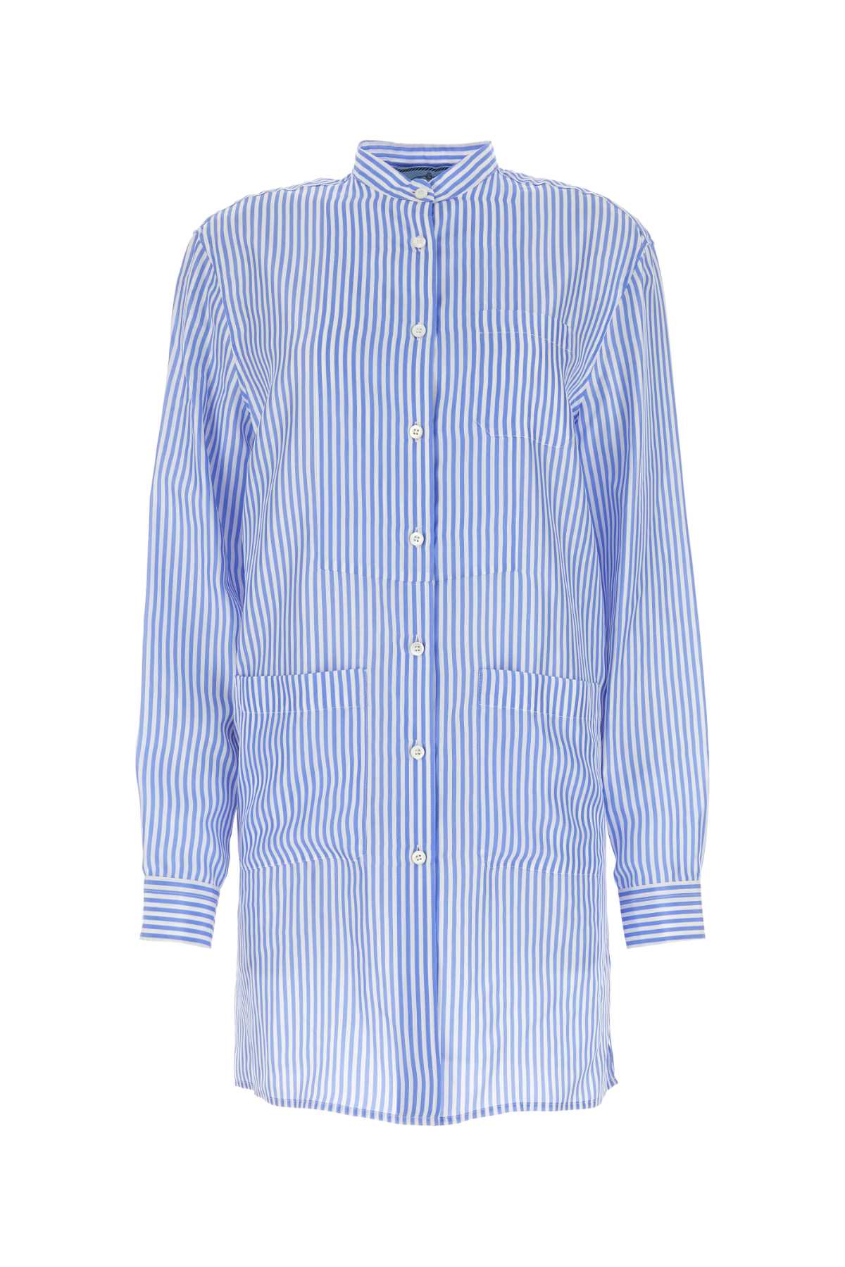 Printed silk shirt P3L74S23214FGF0076 (Prada / シャツ・ブラウス ) | Prada (プラダ)