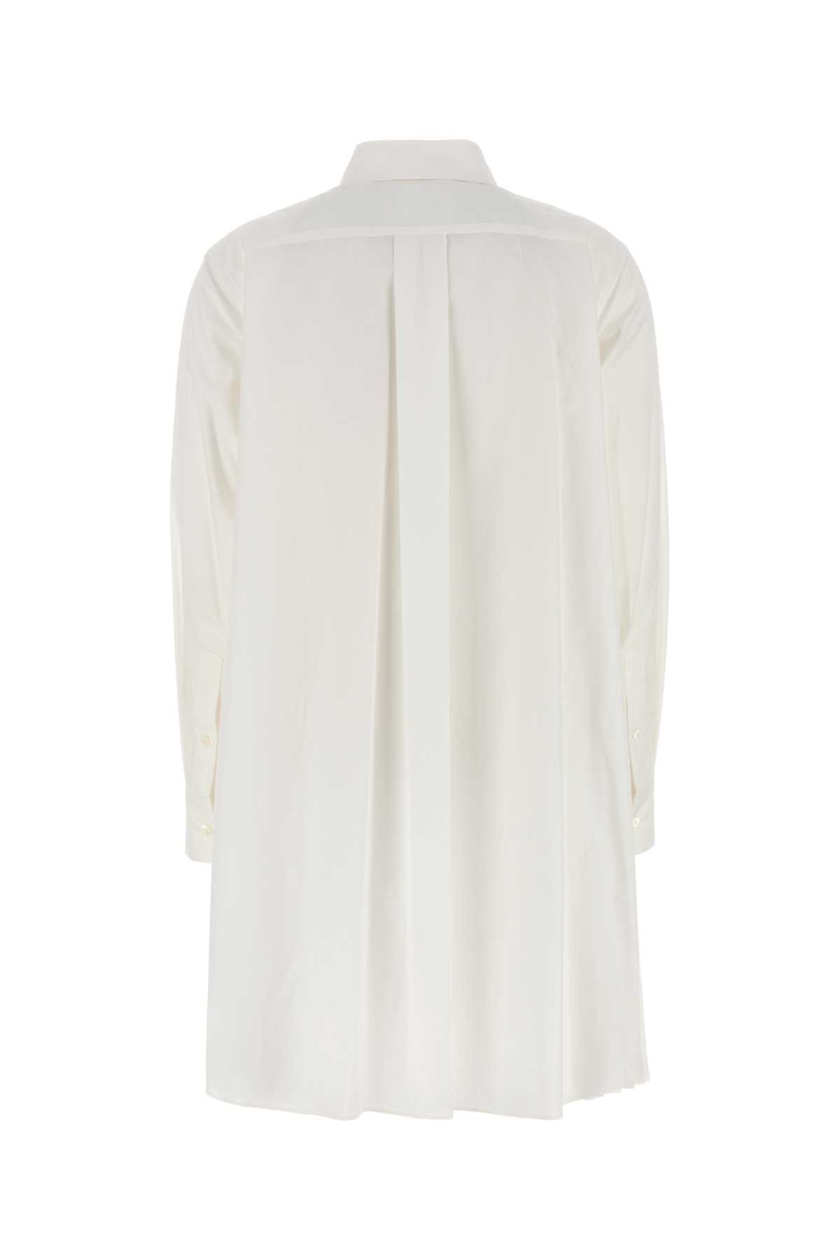 White poplin shirt dress 2508003151 (sacai / ワンピース・ドレス・オールインワン ) | sacai (サカイ)(1)