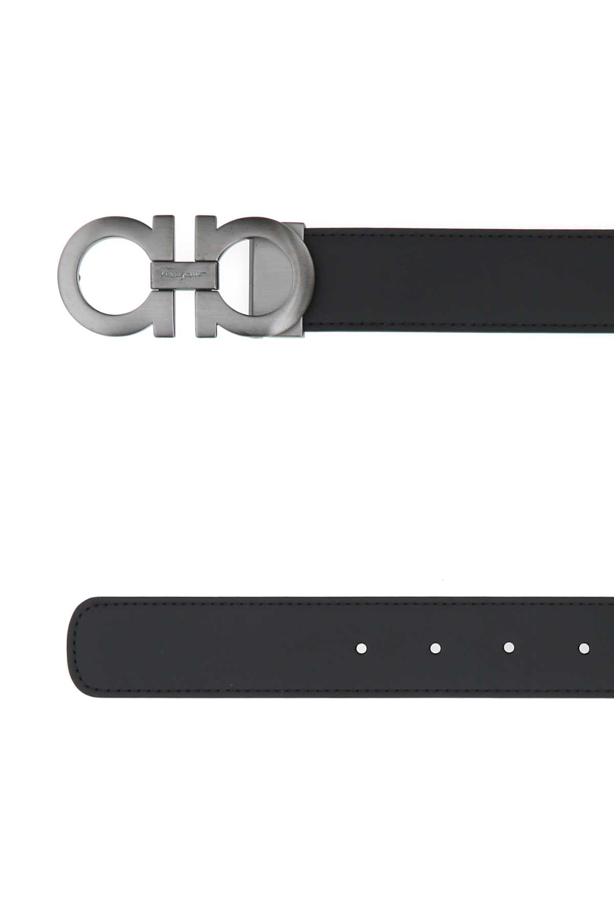 Black leather reversible belt 675542464231NERHIC (FERRAGAMO / ベルト・サスペンダー ) | FERRAGAMO (フェラガモ)(1)