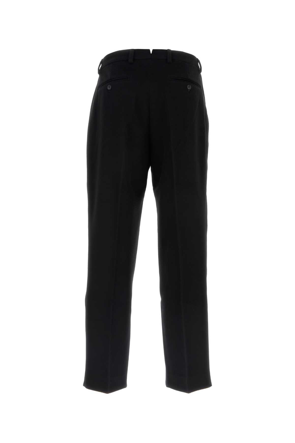 Black felt pant VL16PA320BBLACK (VTMNTS / パンツ ) | VTMNTS (ブイティーエムエヌティーエス)(1)