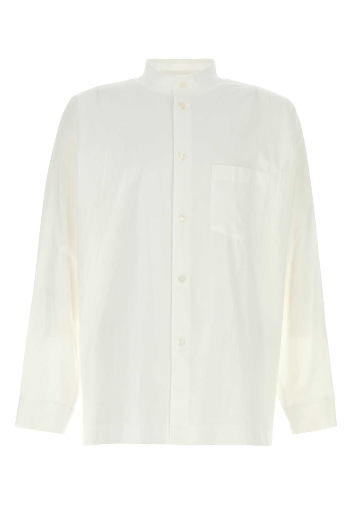 White poplin shirt HP56FJ31601 (HOMME PLISSÉ ISSEY MIYAKE / シャツ・ブラウス ) | HOMME PLISSÉ ISSEY MIYAKE (オムプリッセ イッセイ ミヤケ)
