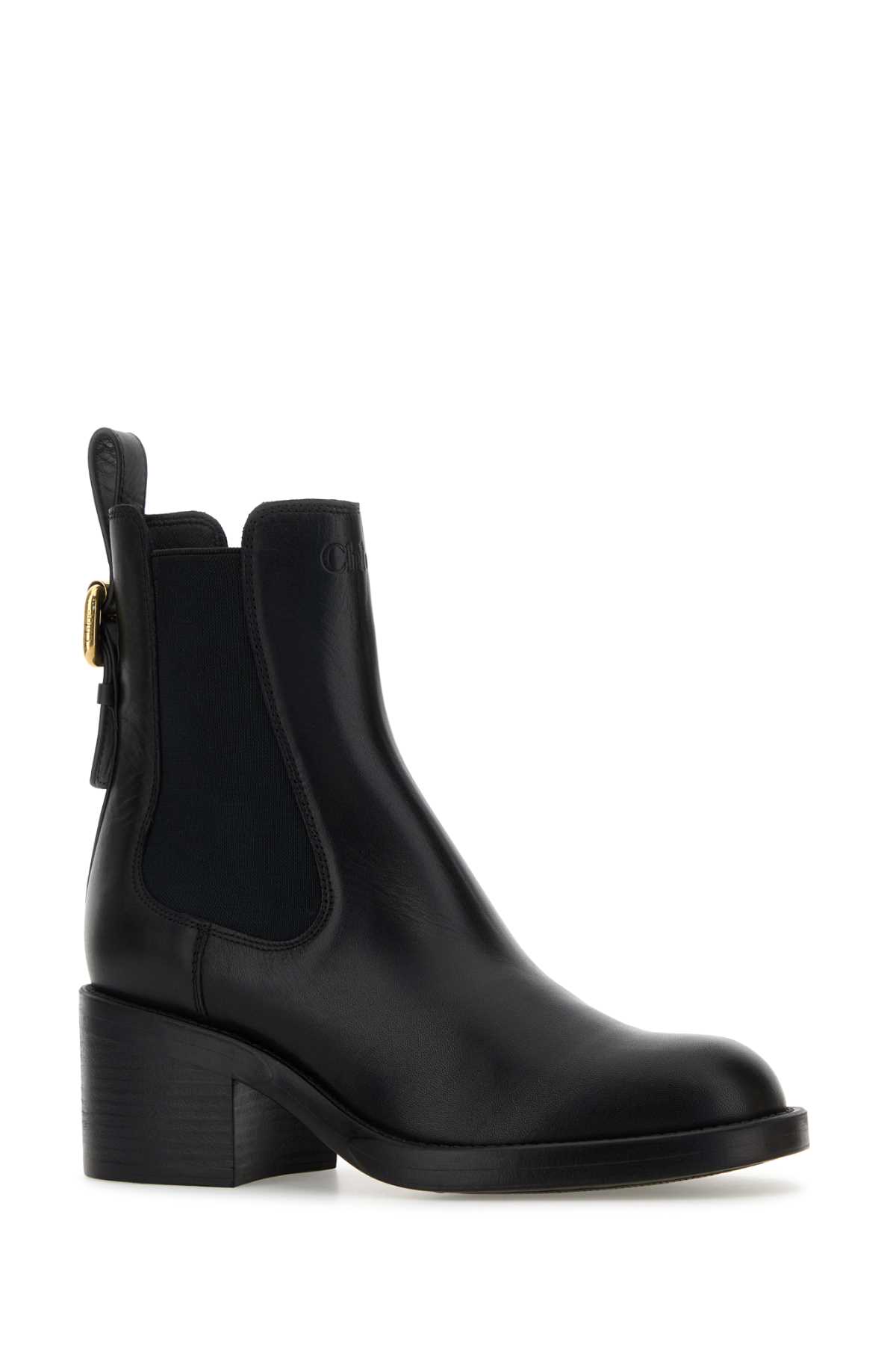 Black leather Dakota ankle boots CH25W15LPT001 (Chloé / ブーツ ) | Chloé (クロエ)(1)