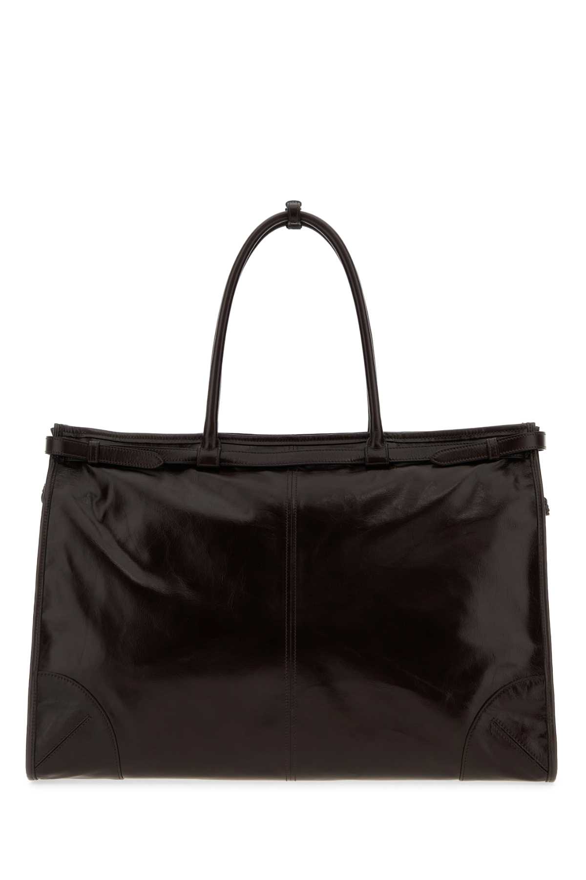 Chocolate leather large shopping bag 2VG1282CYRF01D6 (Prada / トートバッグ ) | Prada (プラダ)(2)