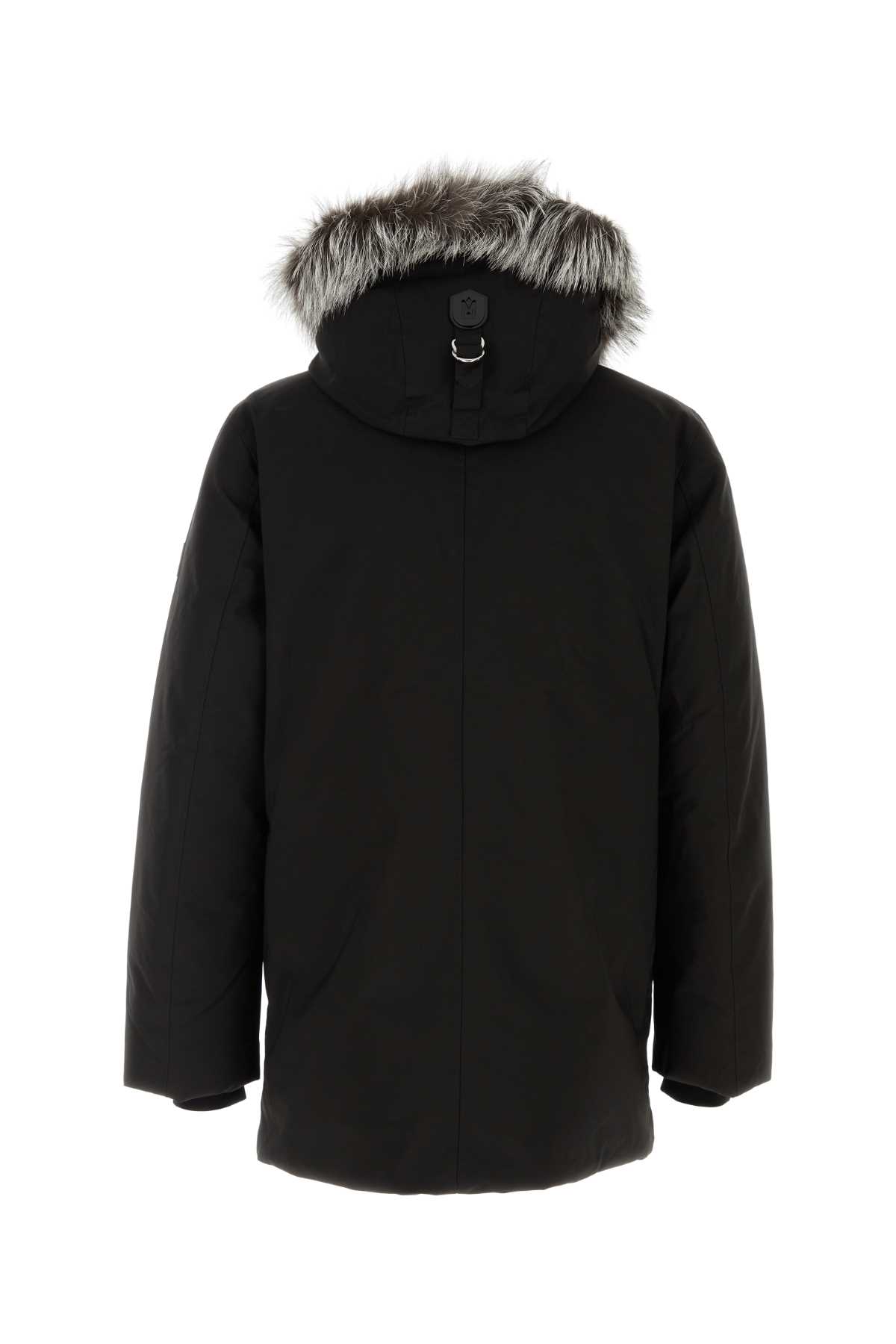 Black nylon blend Edward-X down jacket EDWARDXBLACKSILVER (MACKAGE / ダウンジャケット・コート ) | MACKAGE (マッカージュ)(1)