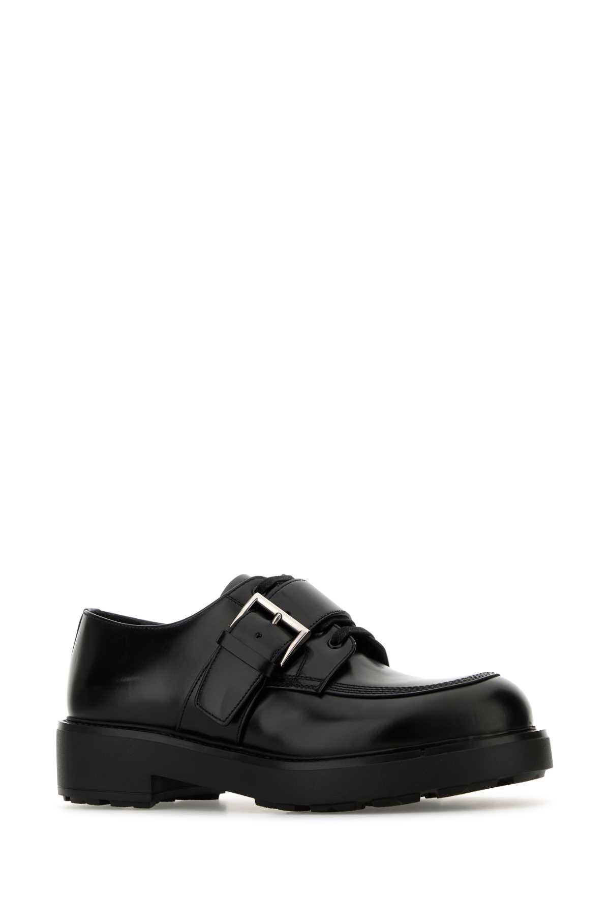 Black leather lace-up shoes 2EG457FG000055F0002 (Prada / レースアップ ) | Prada (プラダ)(1)