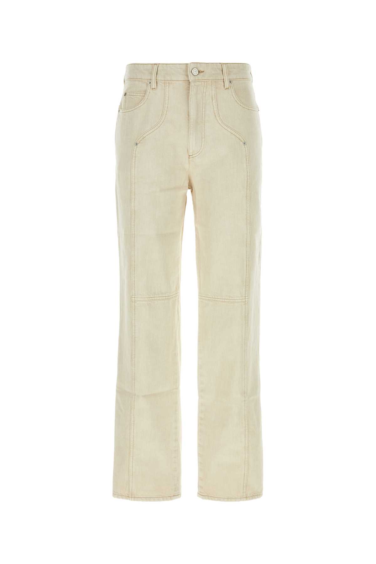 Ivory cotton Javi pant PA0176HAA3H01H23EC (Isabel Marant / パンツ ) | Isabel Marant (イザベル マラン)