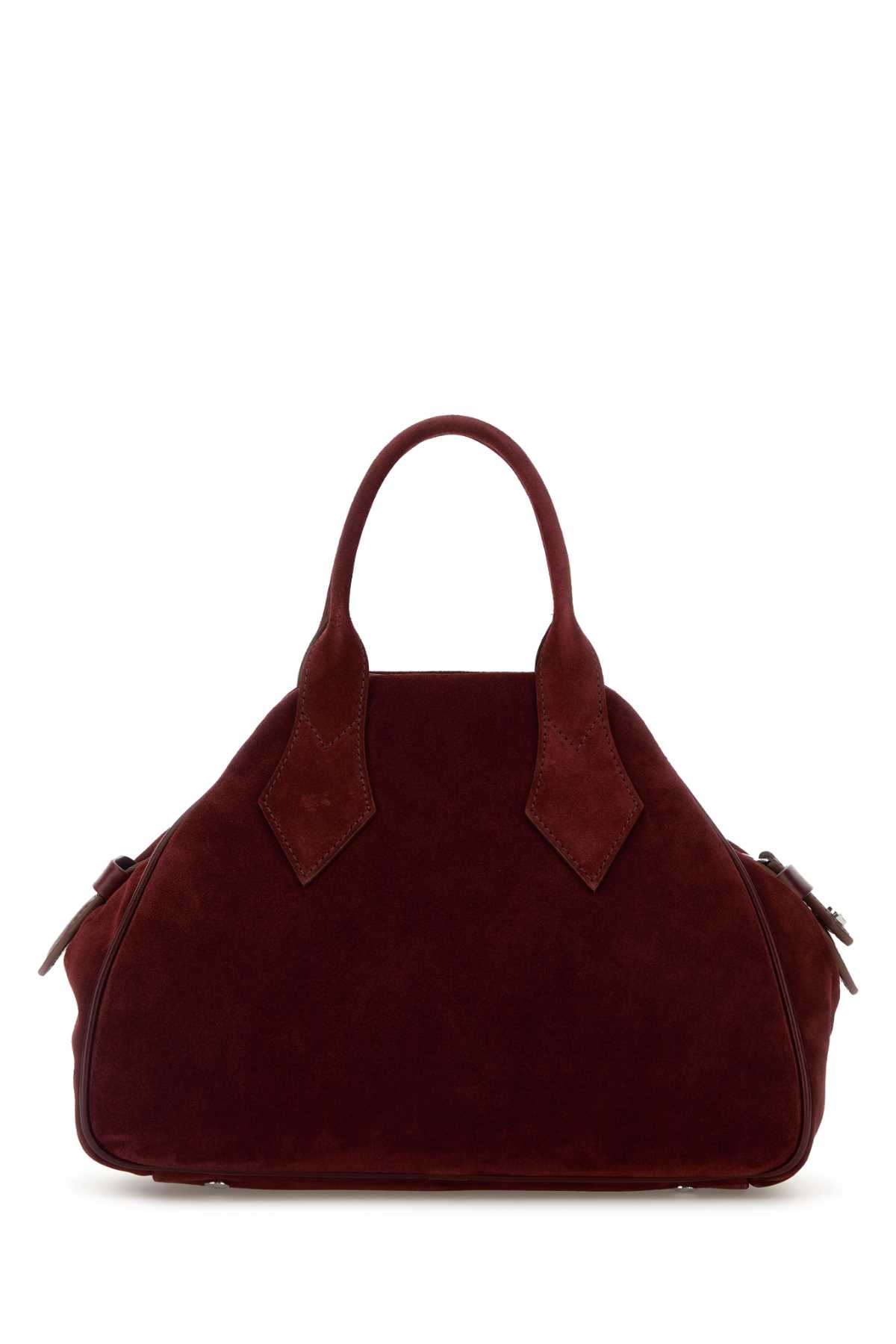 Burgundy suede medium Yasmine handbag 4702000UWL007EI406 (Vivienne Westwood / ハンドバッグ・ショルダーバッグ ) | Vivienne Westwood (ヴィヴィアン・ウェストウッド)(2)