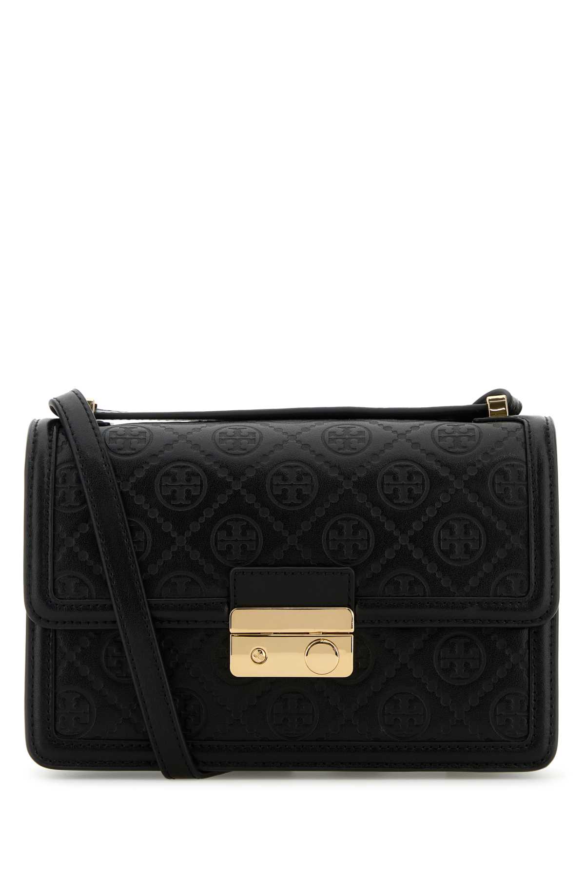 Black leather shoulder bag 160210001 (TORY BURCH / ハンドバッグ・ショルダーバッグ ) | TORY BURCH (トリーバーチ)