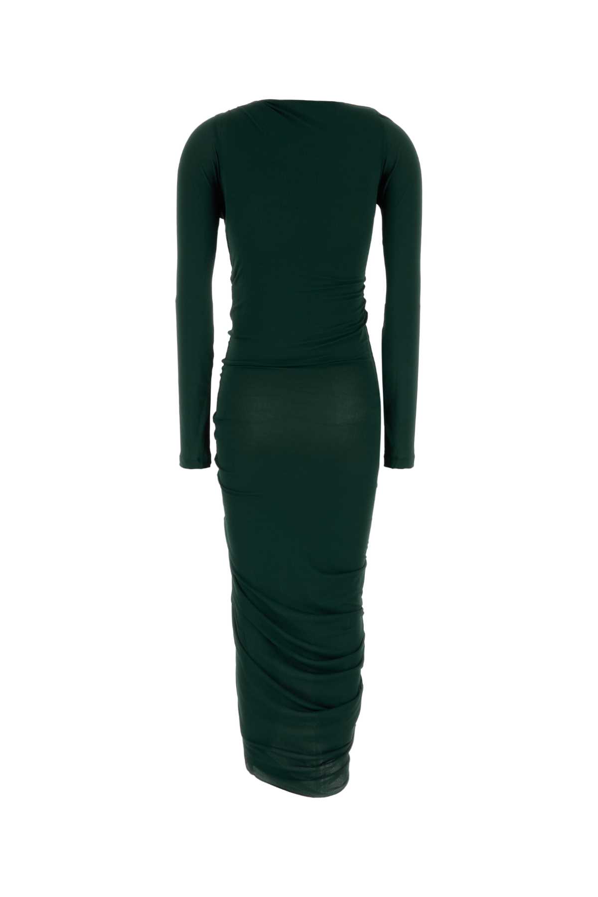 Bottle green stretch jersey dress 13H142785370MOSS (FERRAGAMO / ワンピース・ドレス・オールインワン ) | FERRAGAMO (フェラガモ)(1)