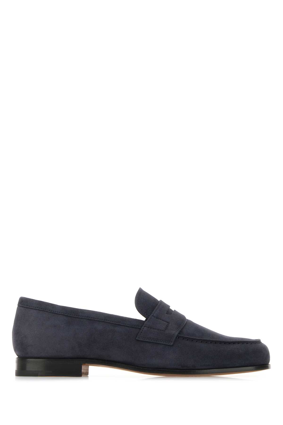Navy blue leather Heswall loafers EDB137FG000009CAF0ABM (Church's / ローファー ) | Church's (チャーチ)