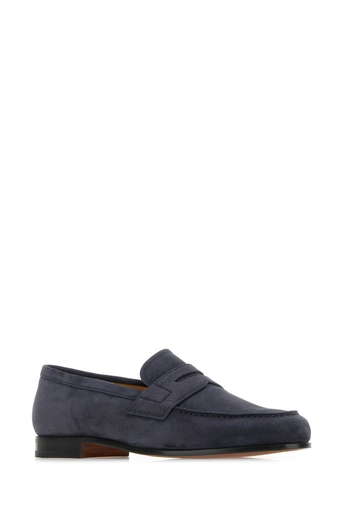 Navy blue leather Heswall loafers EDB137FG000009CAF0ABM (Church's / ローファー ) | Church's (チャーチ)(1)
