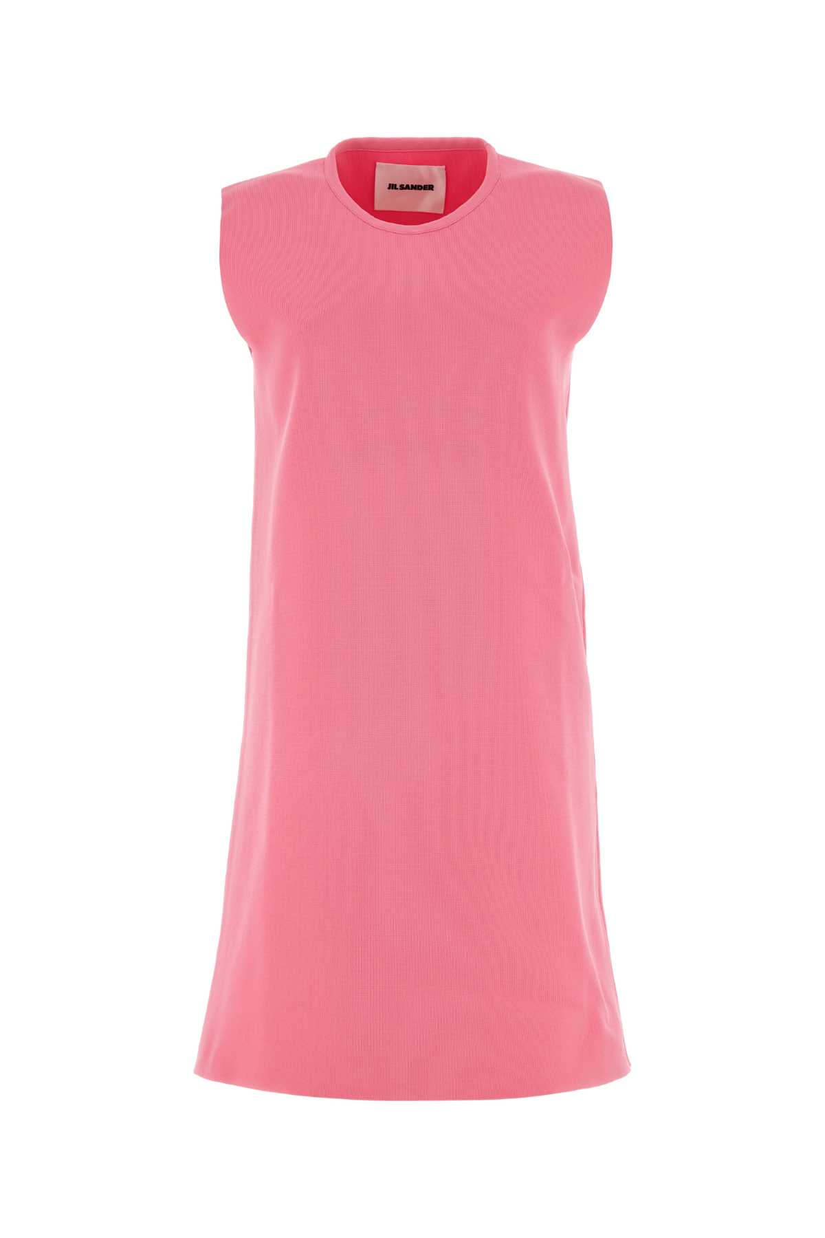 Fluo pink polyester mini dress J02CT0356J19155956 (Jil Sander / ワンピース・ドレス・オールインワン ) | Jil Sander (ジルサンダー)