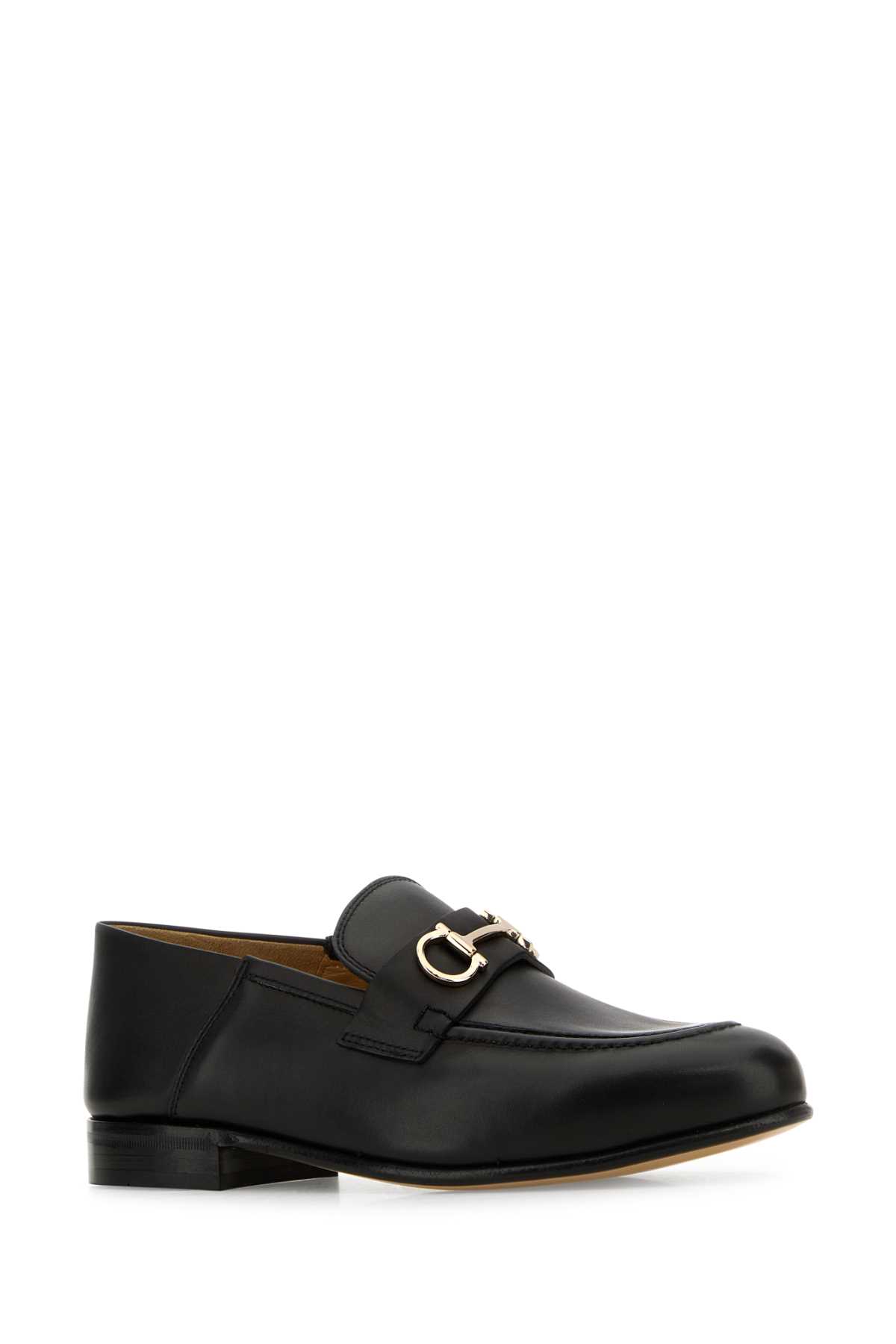 Black leather Ottone loafers 01E1007584681CNERNEWBIS (FERRAGAMO / ローファー ) | FERRAGAMO (フェラガモ)(1)