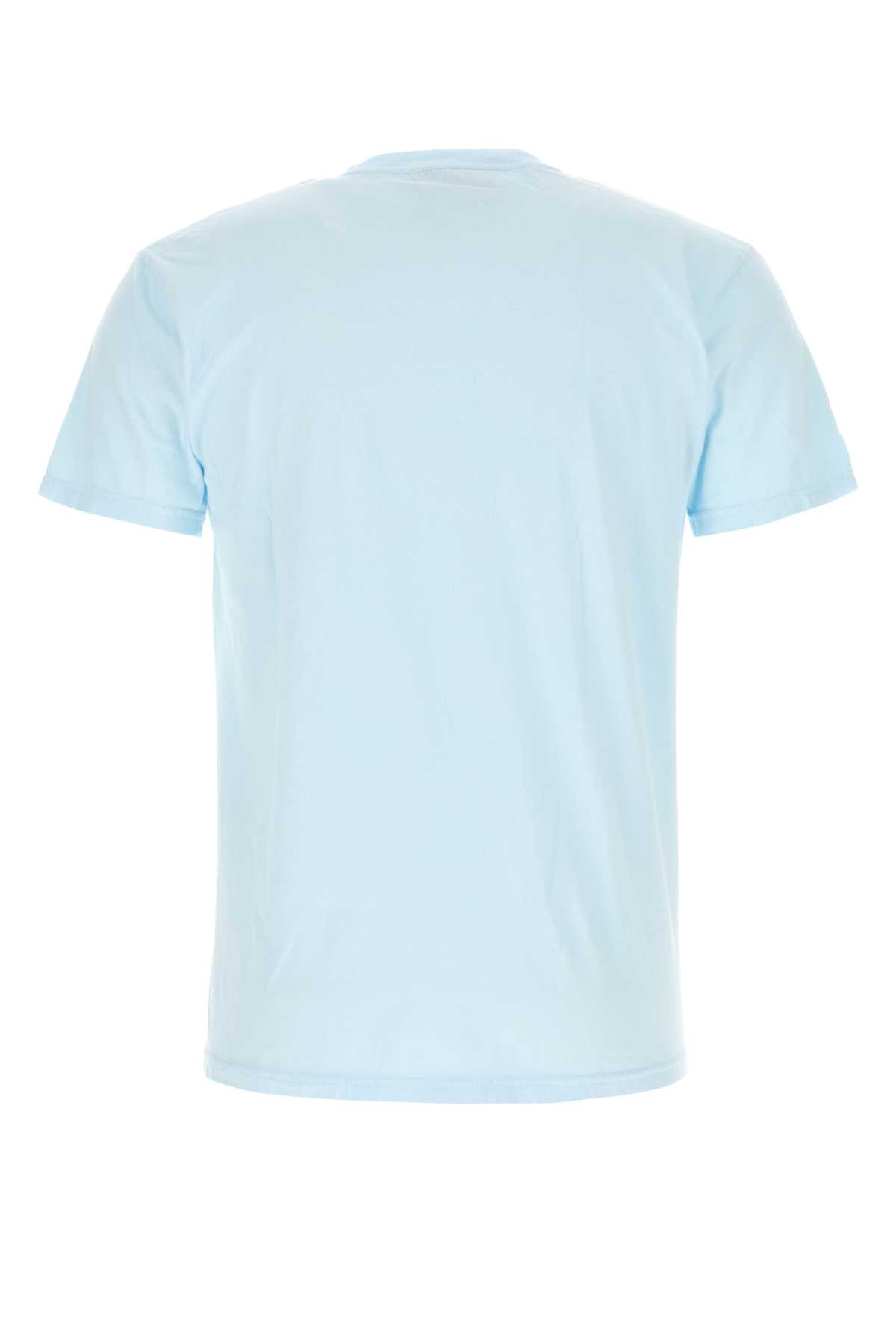 Light-blue cotton t-shirt SST97KIDSUPERWAVE (KidSuper Studios / Tシャツ・カットソー ) | KidSuper Studios (キッドスーパー ストゥディオス)(1)