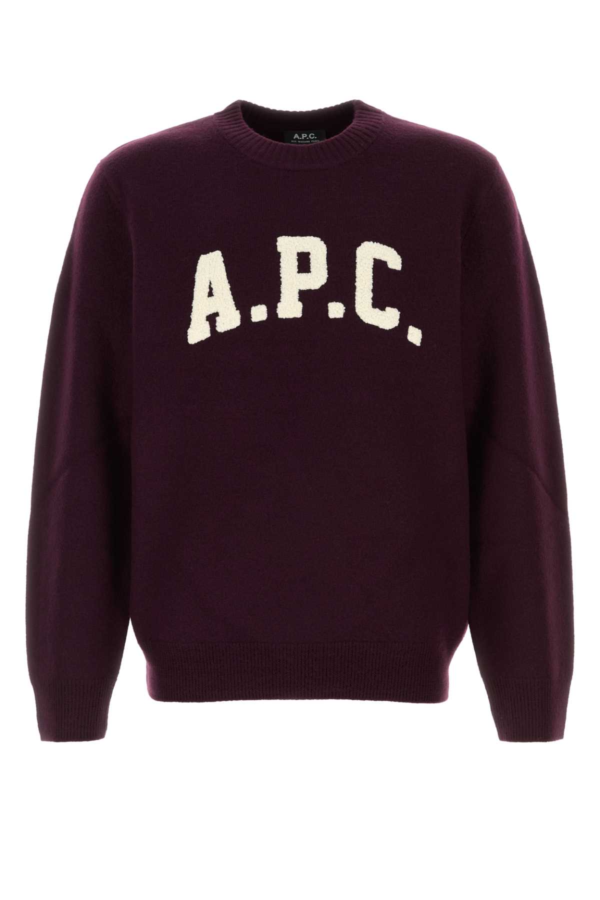 Plum wool Jay sweater WVBDKH23458GAC (A.P.C. / ニット・セーター・カーディガン ) | A.P.C. (アーペーセー)
