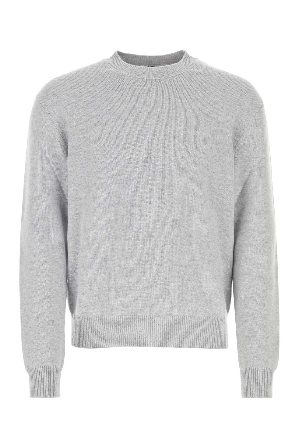 Melange grey stretch cashmere blend sweater 772376V2MM01180 (Bottega Veneta / ニット・セーター・カーディガン ) | Bottega Veneta (ボッテガ・ヴェネタ)