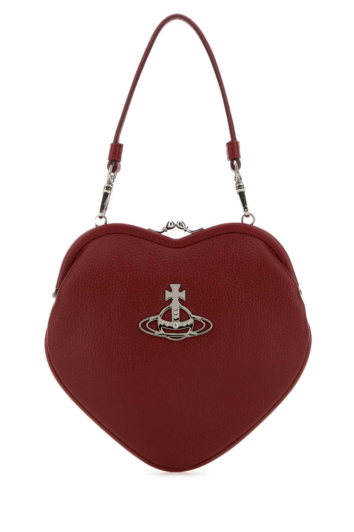 Red synthetic leather Belle Heart handbag 4B010004WS000DH407 (Vivienne Westwood / ハンドバッグ・ショルダーバッグ ) | Vivienne Westwood (ヴィヴィアン・ウェストウッド)