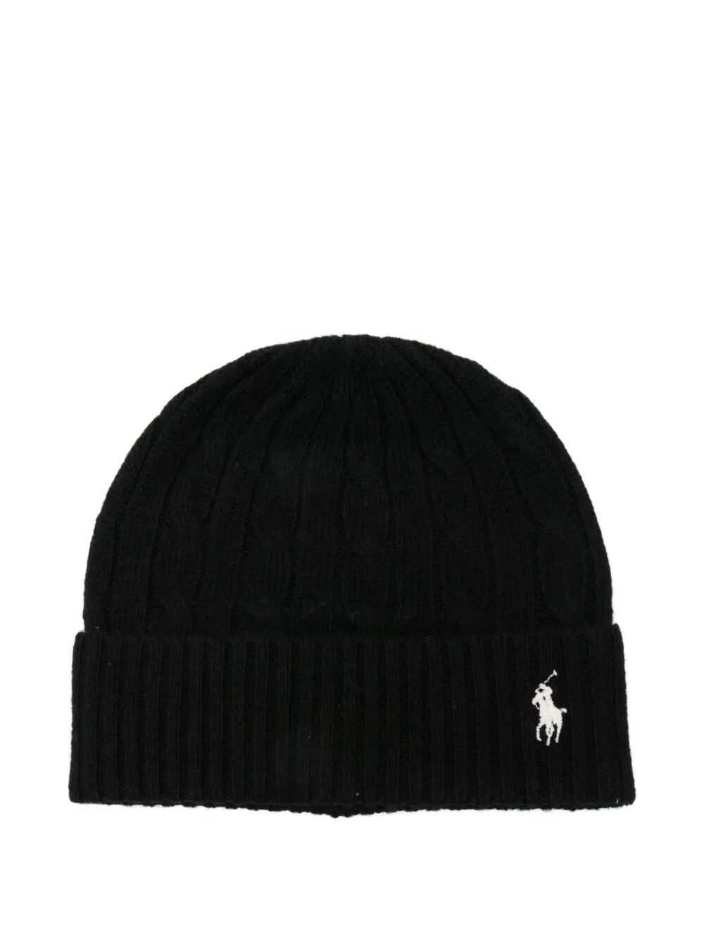 CABLE-KNIT WOOL AND CASHMERE BEANIE 455981442001 (Polo Ralph Lauren / 帽子 ) | Polo Ralph Lauren (ポロ ラルフ ローレン)