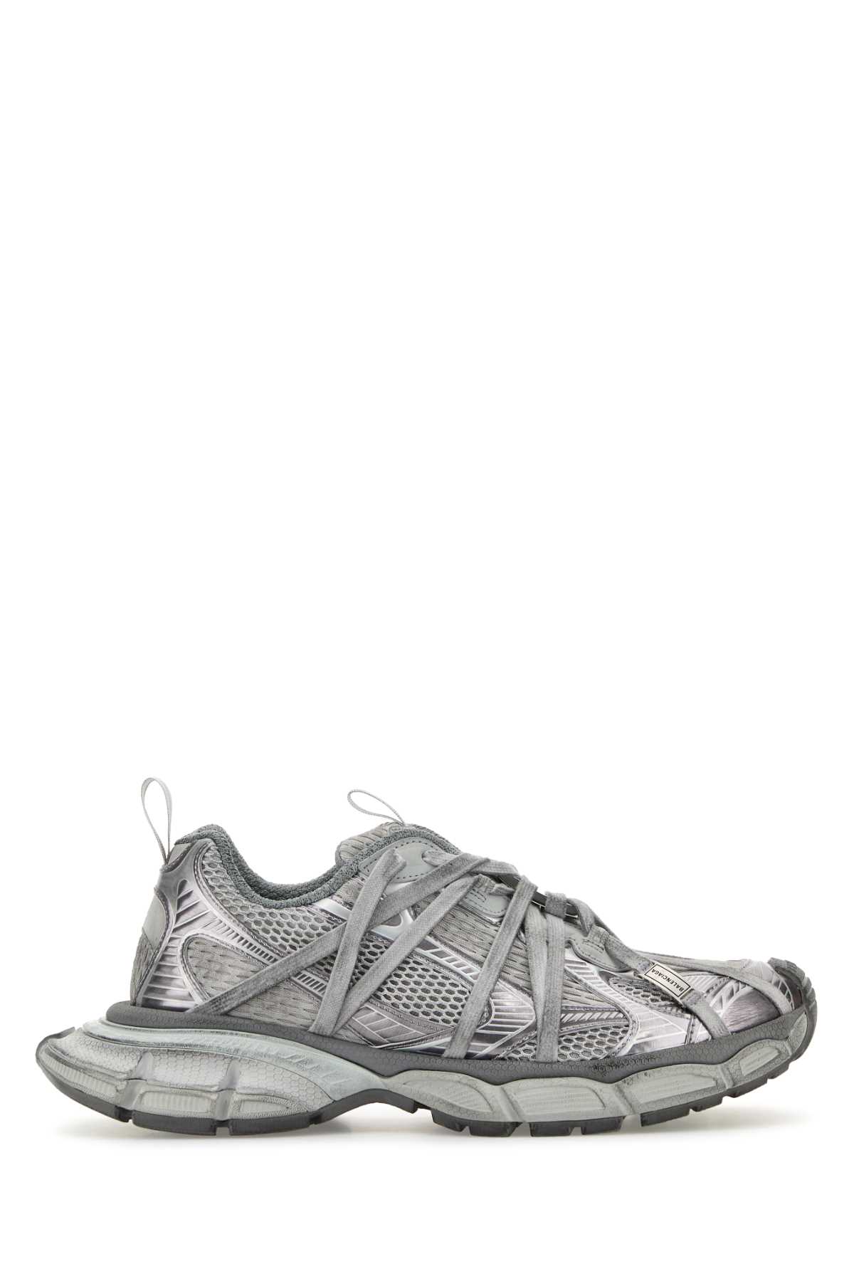 Grey mesh and rubber 3XL Extreme sneakers 825601W3XCH1101