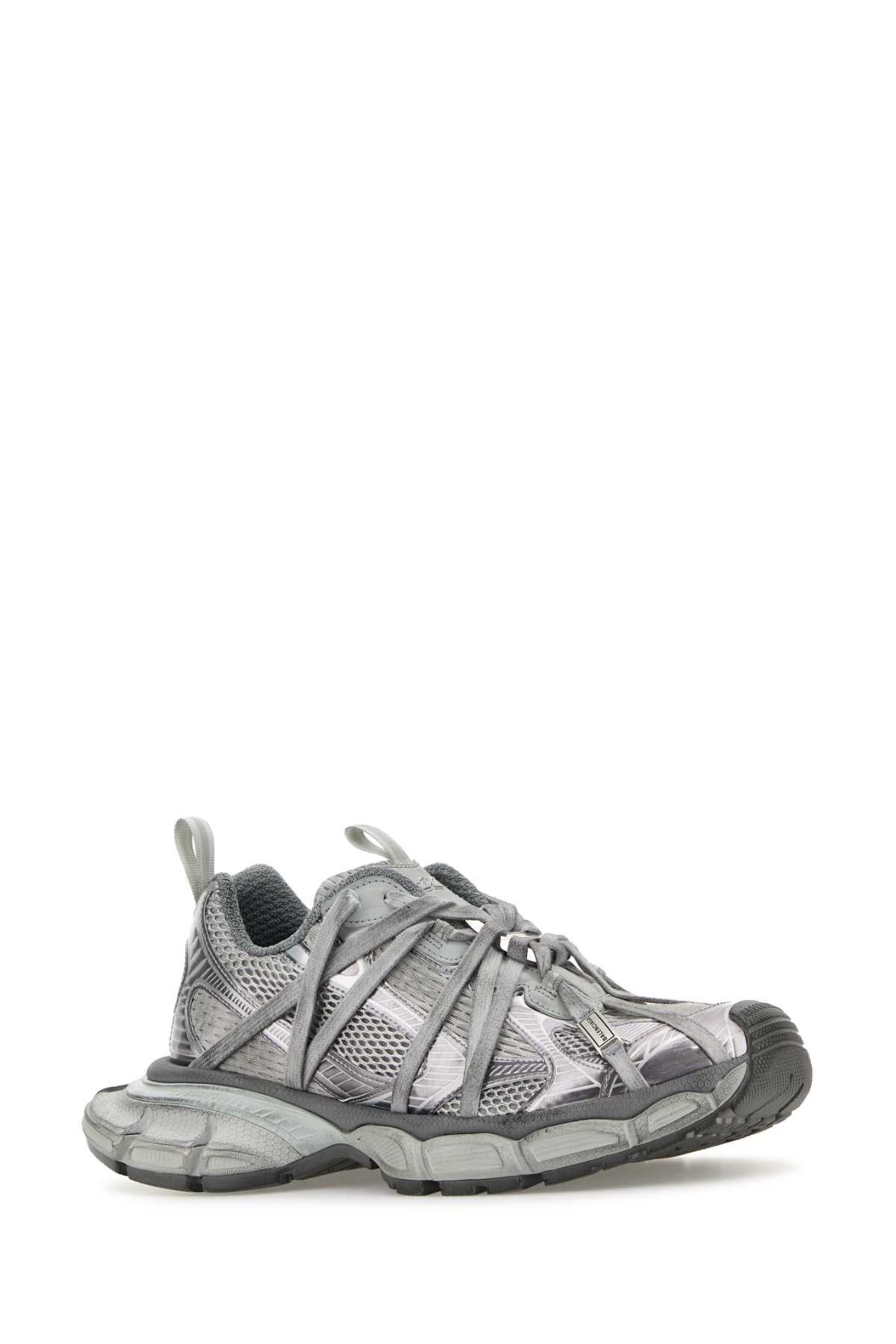Grey mesh and rubber 3XL Extreme sneakers 825601W3XCH1101