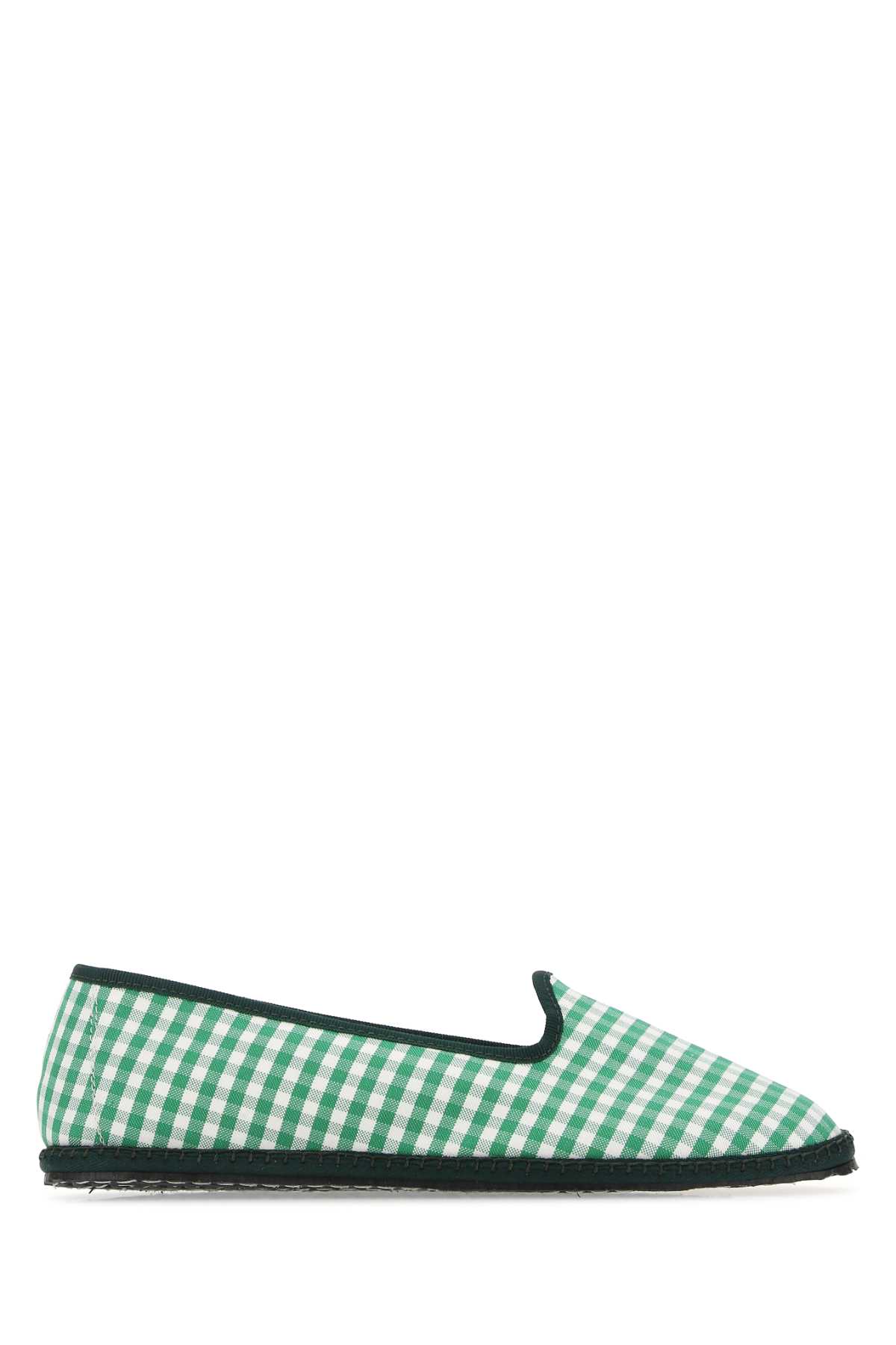 Printed canvas ballerinas WS22FSO13CO17GREEN (ViBi VENEZiA / フラットシューズ ) | ViBi VENEZiA (ヴィヴィヴェネツィア)