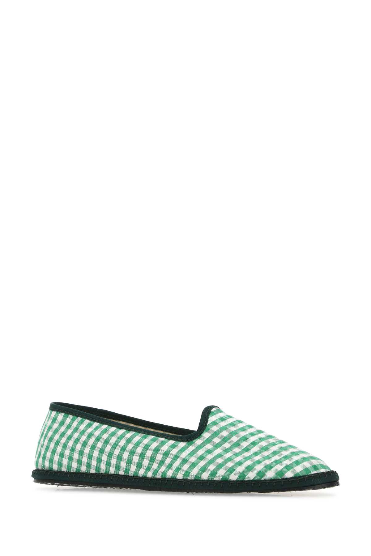 Printed canvas ballerinas WS22FSO13CO17GREEN (ViBi VENEZiA / フラットシューズ ) | ViBi VENEZiA (ヴィヴィヴェネツィア)(1)