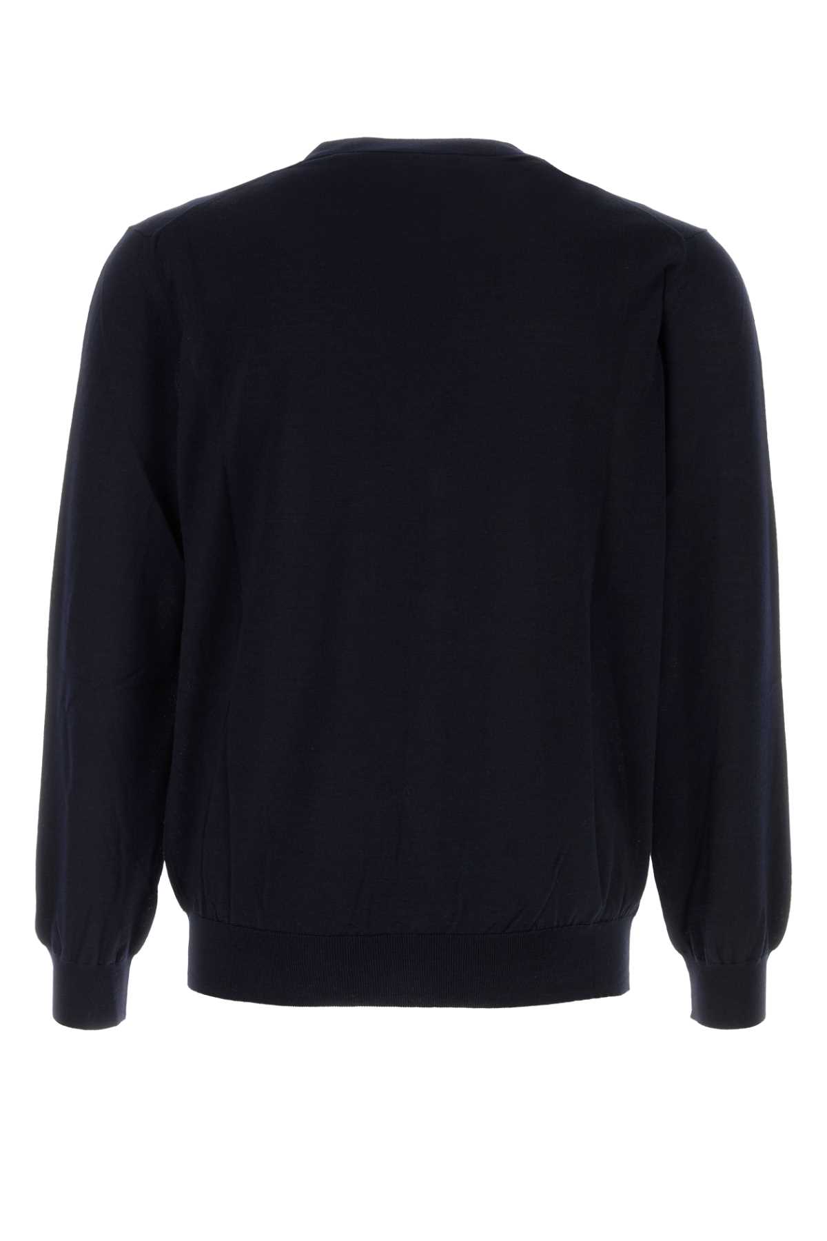 Midnight blue stretch wool cardigan FZC491AR88F0H5A (FENDI / ニット・セーター・カーディガン ) | FENDI (フェンディ)(1)