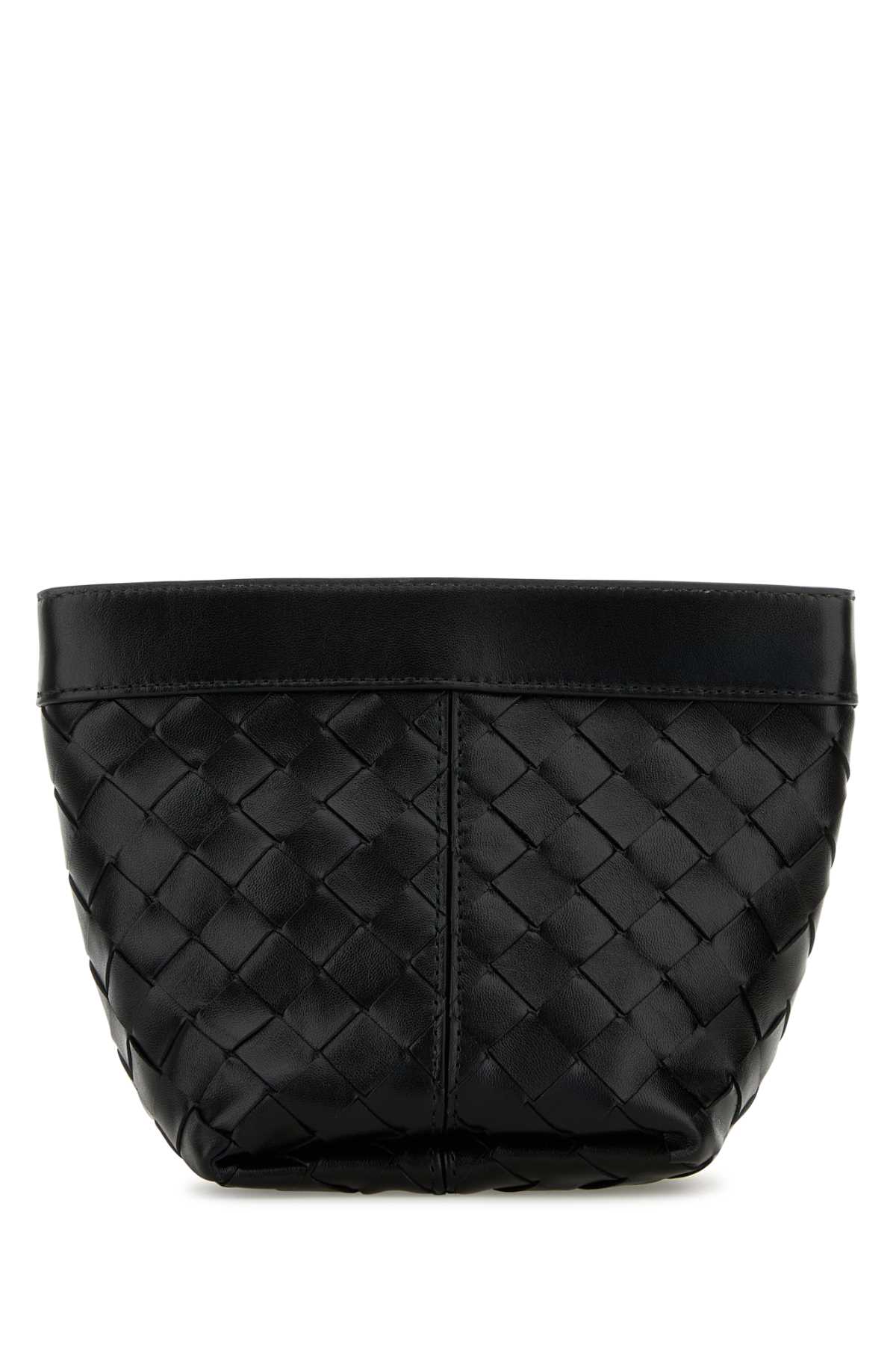 Black leather small Flip Flap pouch 805577V3IV18425 (Bottega Veneta / クラッチバッグ・ポーチ ) | Bottega Veneta (ボッテガ・ヴェネタ)