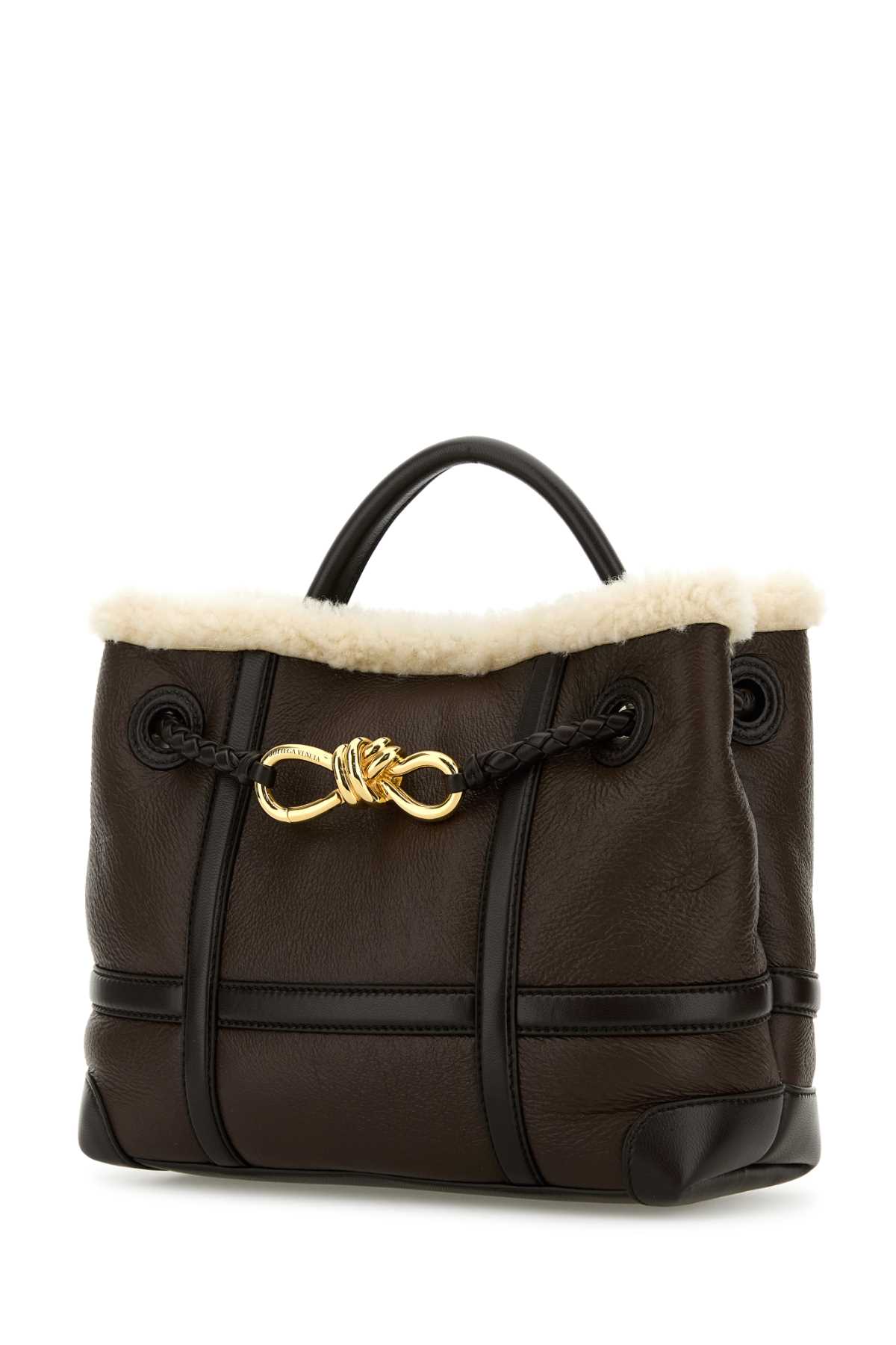 Brown leather small Andiamo handbag 806088V2GR32055 (Bottega Veneta / ハンドバッグ・ショルダーバッグ ) | Bottega Veneta (ボッテガ・ヴェネタ)(1)