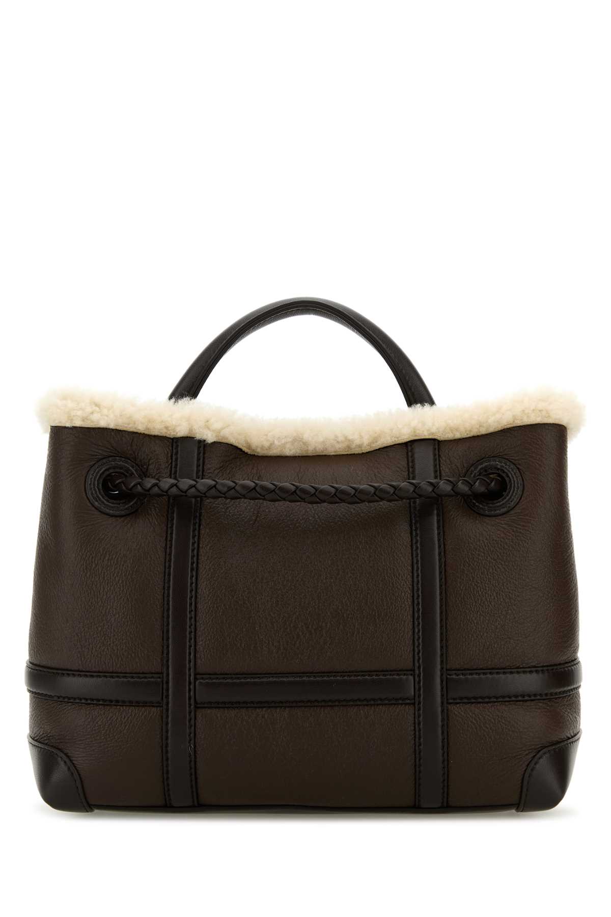 Brown leather small Andiamo handbag 806088V2GR32055 (Bottega Veneta / ハンドバッグ・ショルダーバッグ ) | Bottega Veneta (ボッテガ・ヴェネタ)(2)