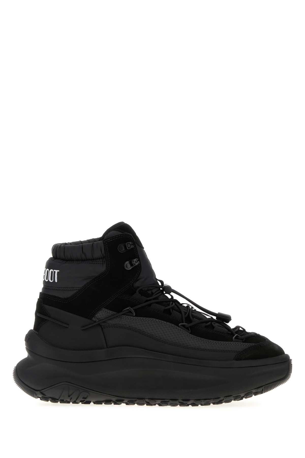 Black fabric Moon247 sneakers 2490030N001 (MOON BOOT / ブーツ ) | MOON BOOT (ムーンブーツ)