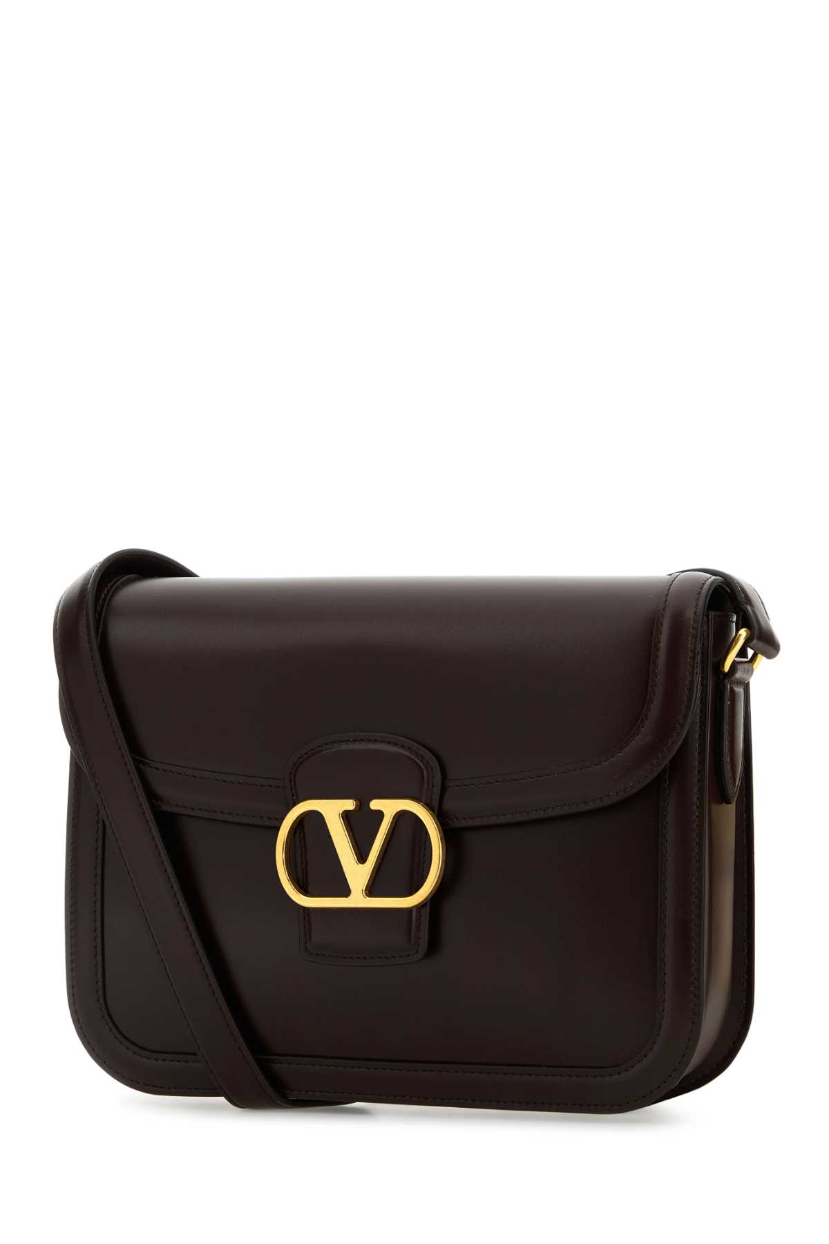 Dark brown leather 9TO5 shoulder bag 7W2B0R15UHFREL (Valentino Garavani / ハンドバッグ・ショルダーバッグ ) | Valentino Garavani (ヴァレンティノ)(1)