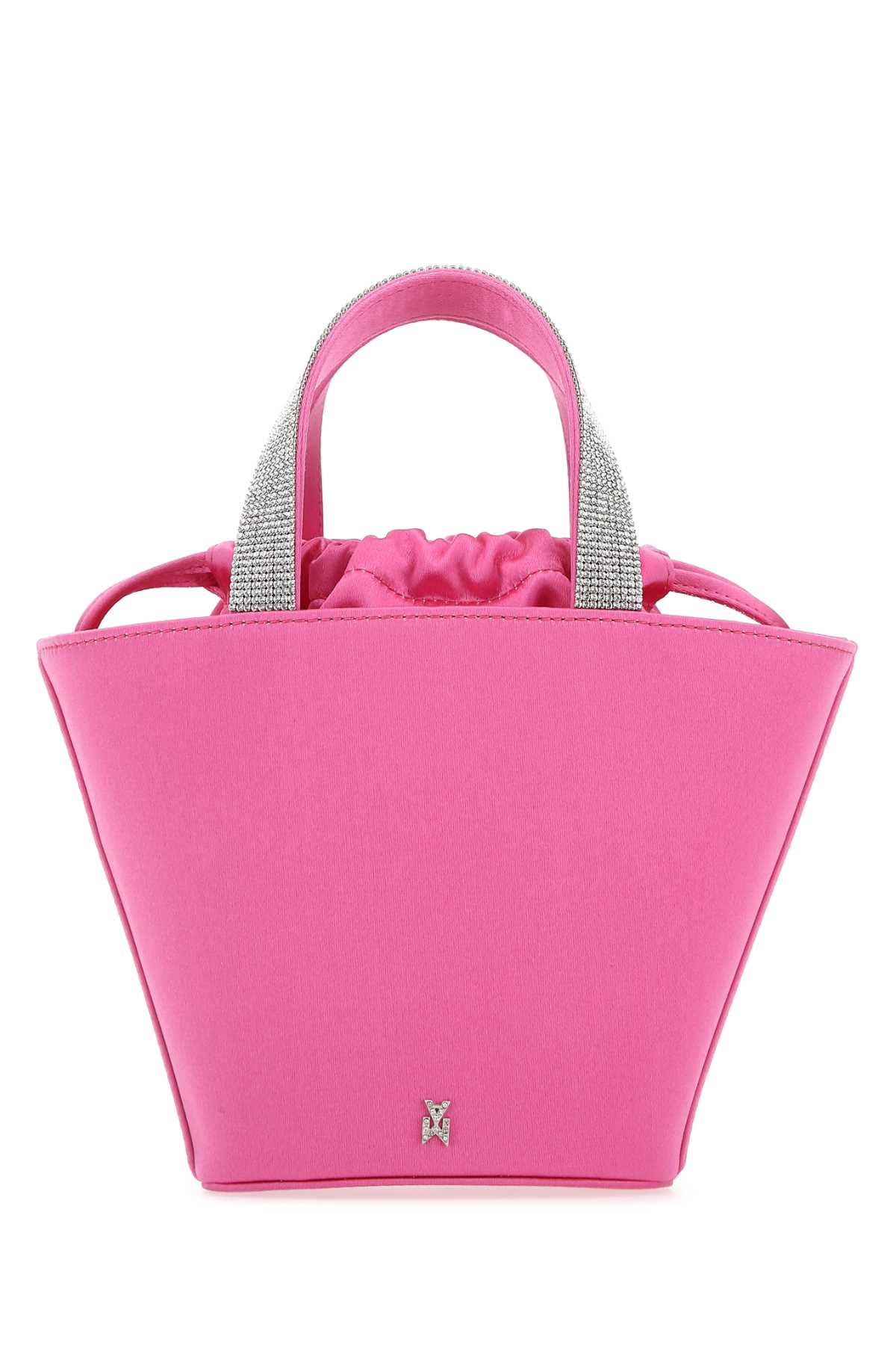 Fuchsia satin Rih handbag RIHBUCKETBAGPINKWHITE (AMINA MUADDI / ハンドバッグ・ショルダーバッグ ) | AMINA MUADDI (アミナ モアディ)(2)