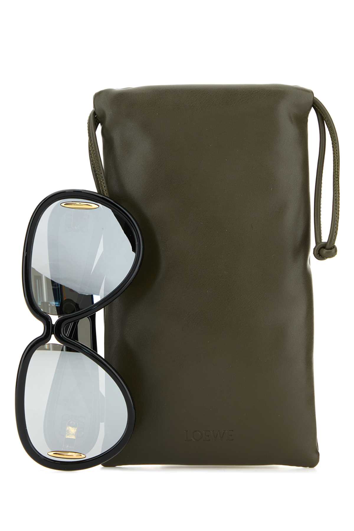 Black acetate sunglasses LW40132I6501C (LOEWE / サングラス・アイウェア ) | LOEWE (ロエベ)(2)