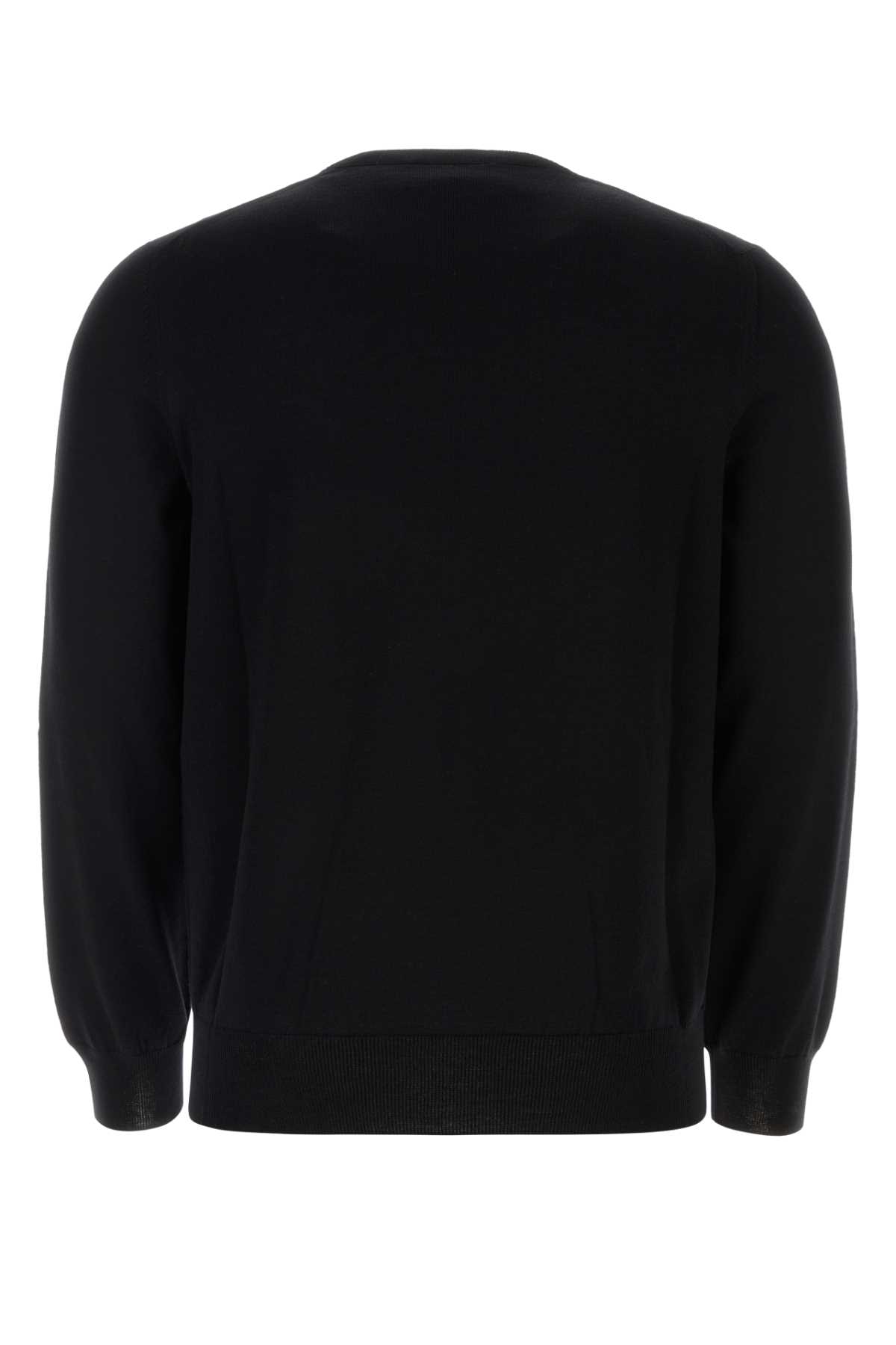 Black wool sweater 752042Q1XHN1059 (Alexander McQUEEN / ニット・セーター・カーディガン ) | Alexander McQUEEN (アレキサンダー・マックイーン)(1)