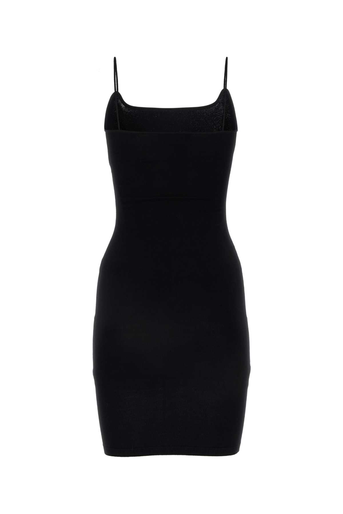 Black viscose blend mini dress S75CV0771S18435900 (Dsquared2 / ワンピース・ドレス・オールインワン ) | Dsquared2 (ディースクエアード)(1)