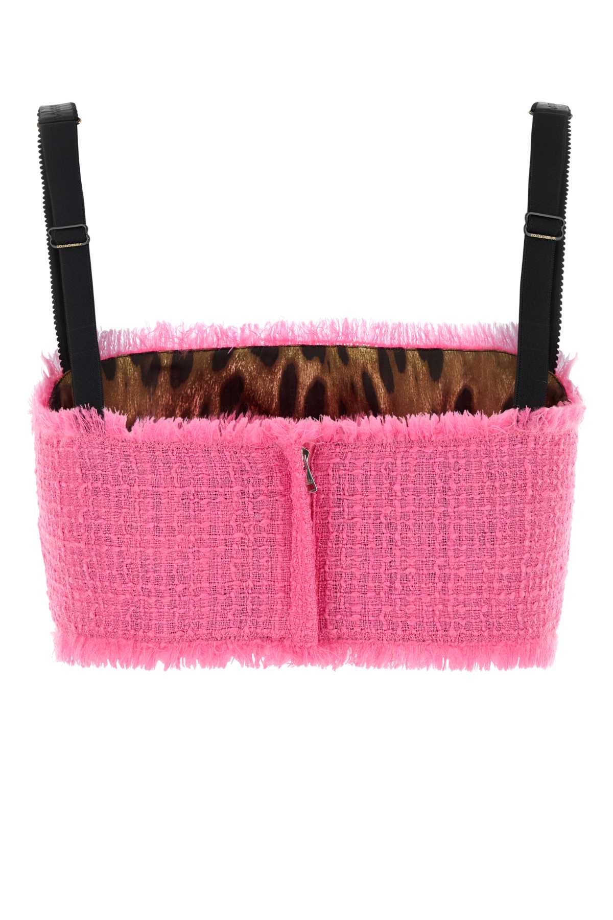 Fuchsia tweed crop-top F79DATFMMHNF0758 (Dolce & Gabbana / タンクトップ・キャミソール ) | Dolce & Gabbana (ドルチェガッバーナ)(1)