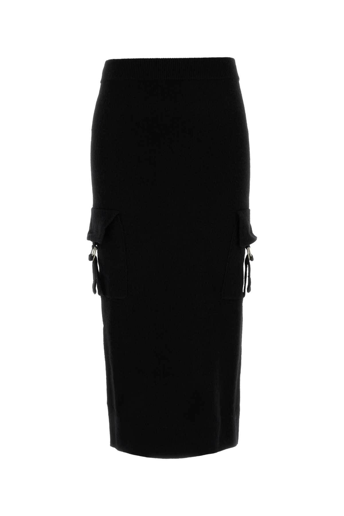Black wool skirt 2G272AN0990 (Blumarine / スカート ) | Blumarine (ブルマリン)