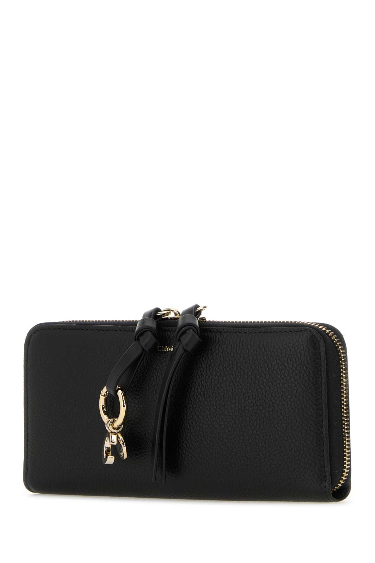 Black leather wallet CHC21WP941F57001 (Chloé / 財布・カードケース ) | Chloé (クロエ)(1)