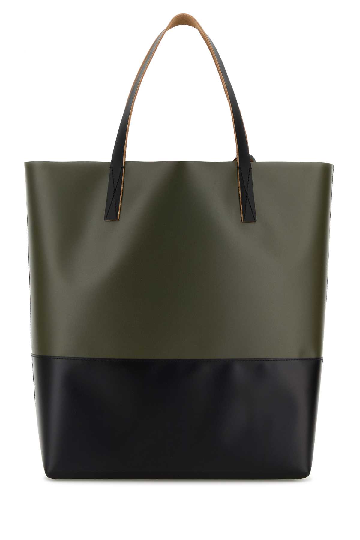 Two-tone canvas shopping bag SHMQ0037Q5P5769ZO955 (Marni / トートバッグ ) | Marni (マルニ)(2)