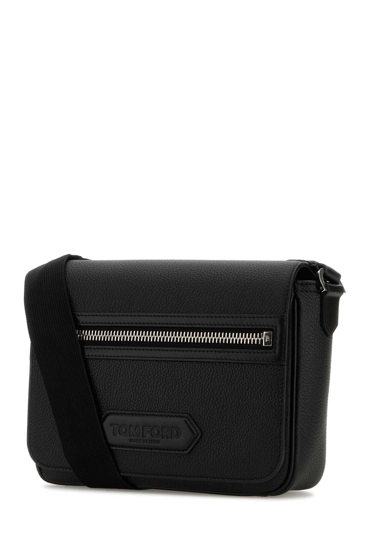 Black leather small Traveller crossbody bag H0667LCL213S1N001 (TOM FORD / ハンドバッグ・ショルダーバッグ ) | TOM FORD (トムフォード)(1)