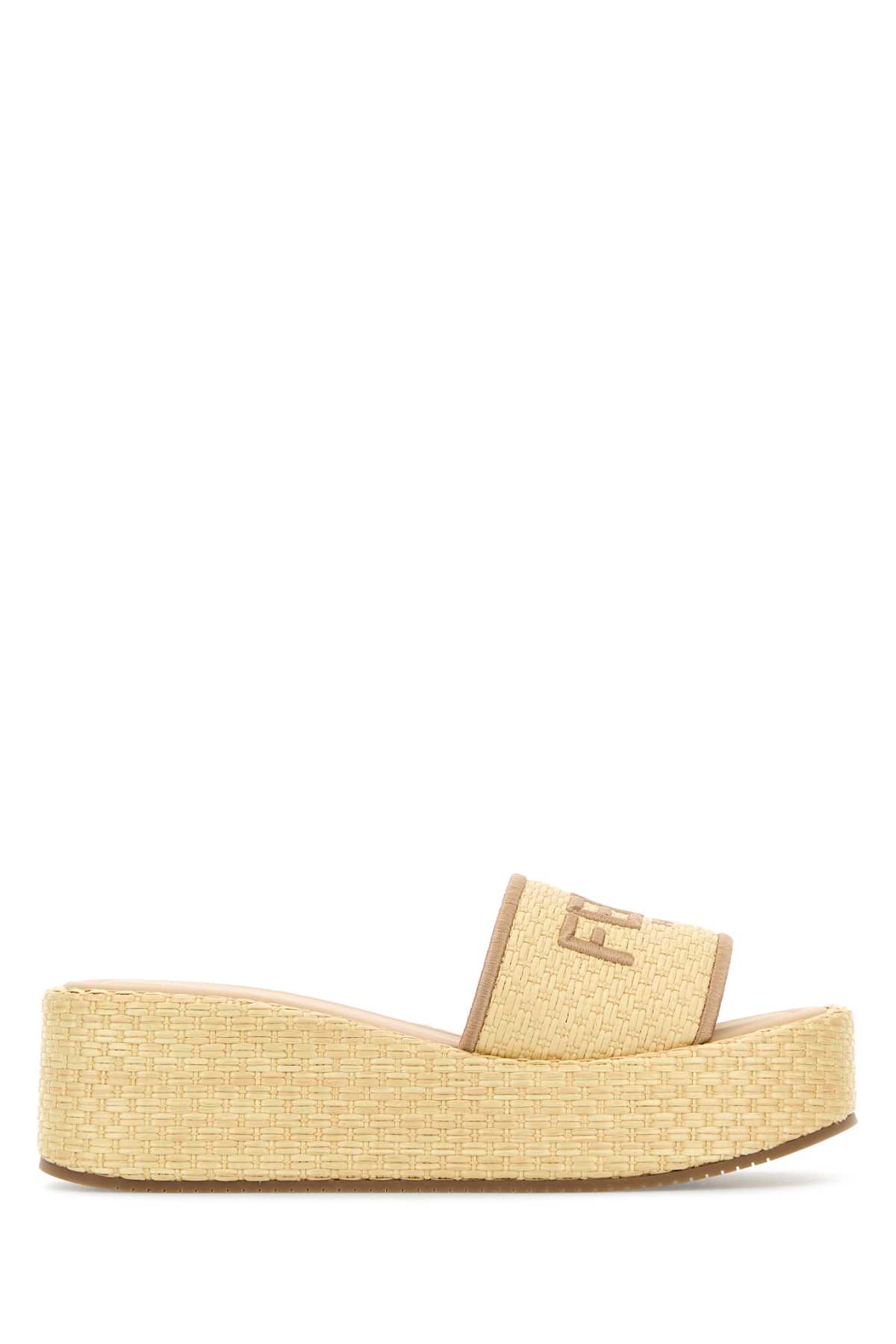 Raffia Sunshine slippers 8R8515AUHIF1DAI (FENDI / サンダル ) | FENDI (フェンディ)
