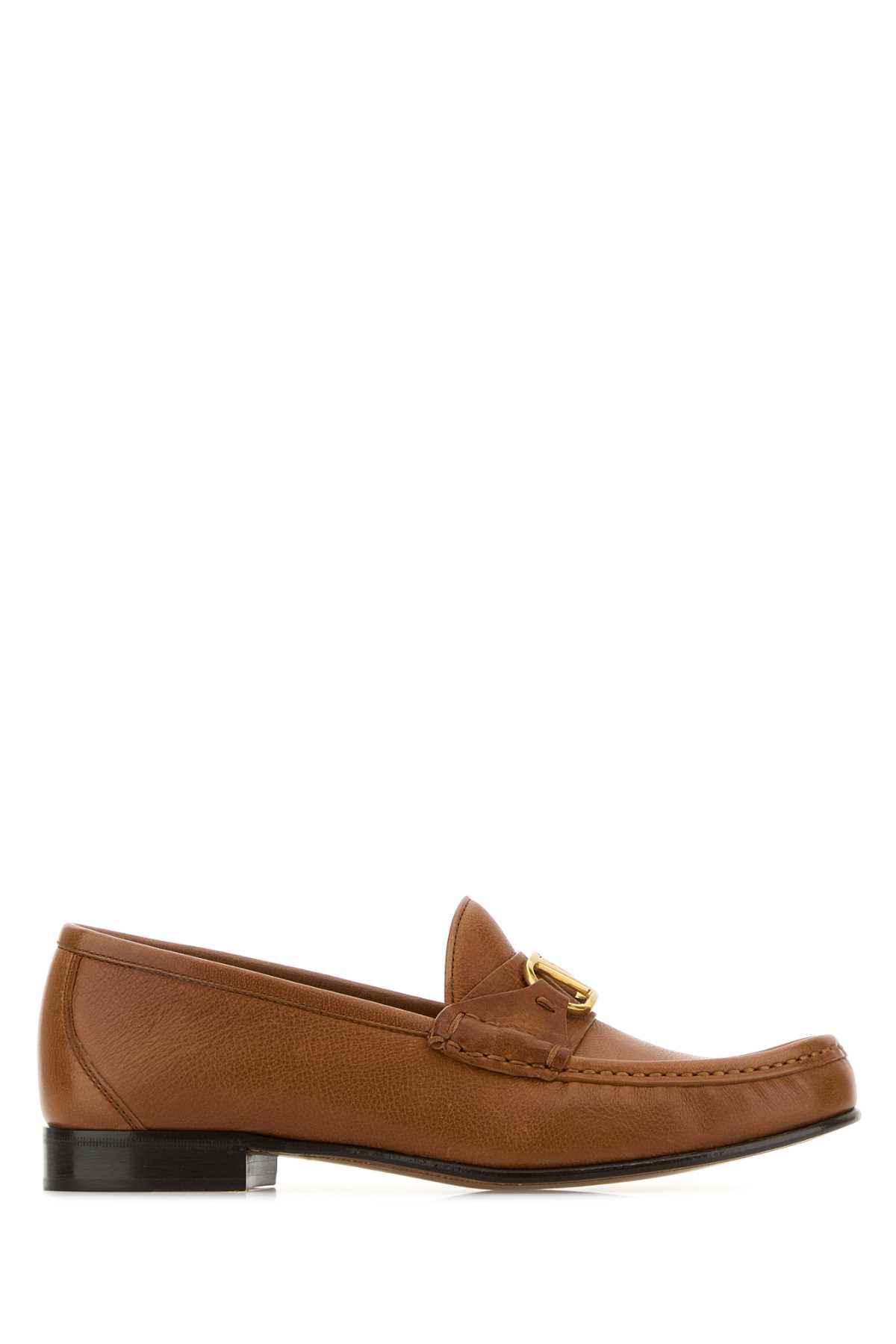 Brown leather VLogo loafers 6W2S0LM0EWVN58 (Valentino Garavani / ローファー ) | Valentino Garavani (ヴァレンティノ)