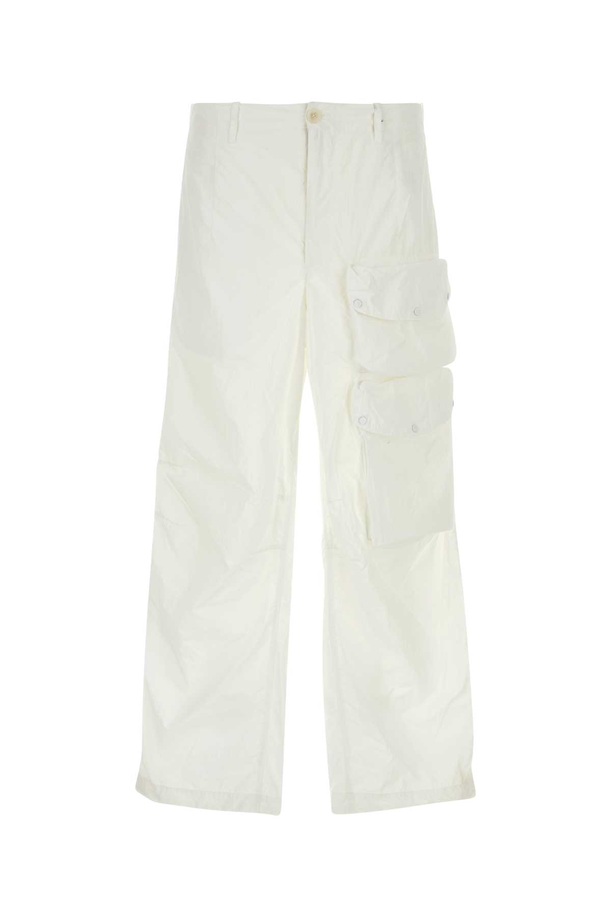 White nylon cargo pant 24CTCUP04161006816102 (Ten c / パンツ ) | Ten c (テンシー)