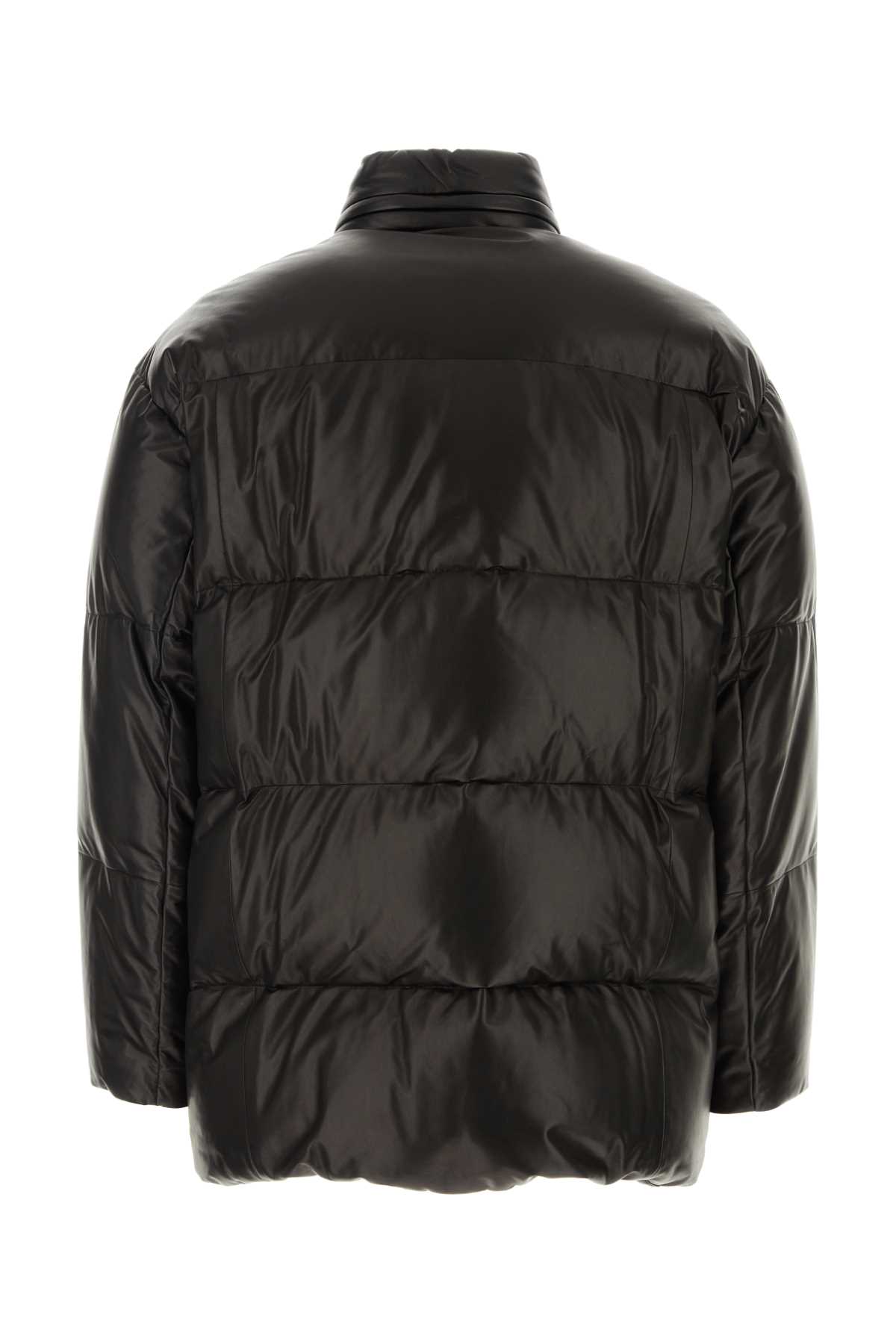 Black nappa leather down jacket UPS559JHIF0002 (Prada / ダウンジャケット・コート ) | Prada (プラダ)(1)
