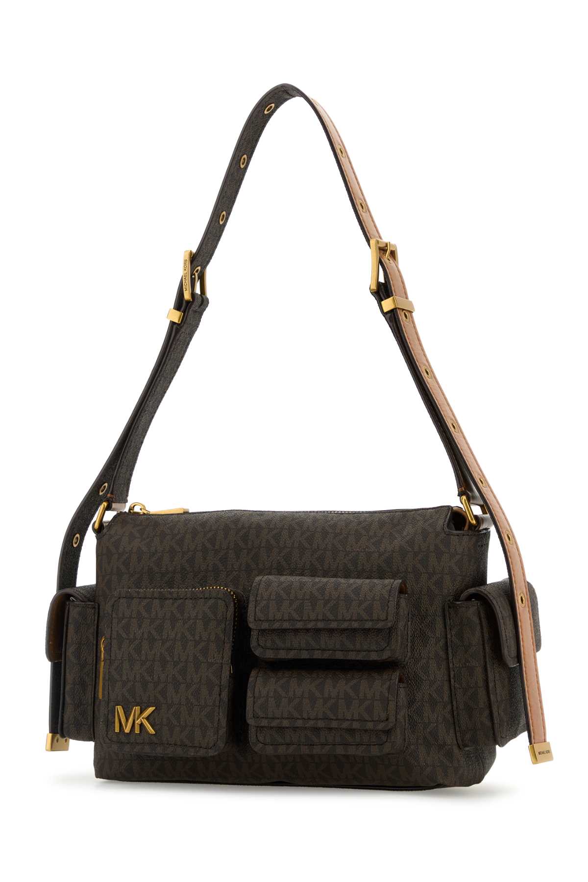 Printed canvas Dakota crossbody bag 30S5AM3L8BBRNACORN (MICHAEL MICHAEL KORS / ハンドバッグ・ショルダーバッグ ) | MICHAEL MICHAEL KORS (マイケル・マイケル・コース)(1)