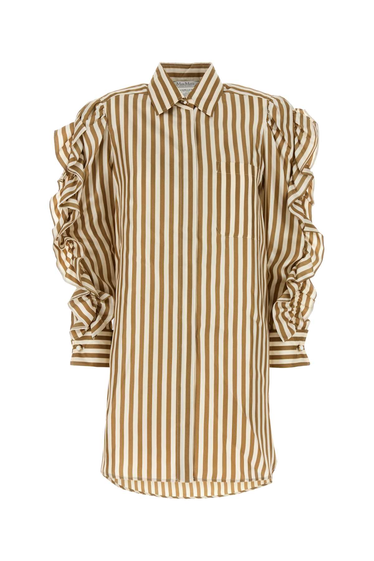 Printed silk Manna shirt dress 2421226061600001 (Max Mara / ワンピース・ドレス・オールインワン ) | Max Mara (マックスマーラ)